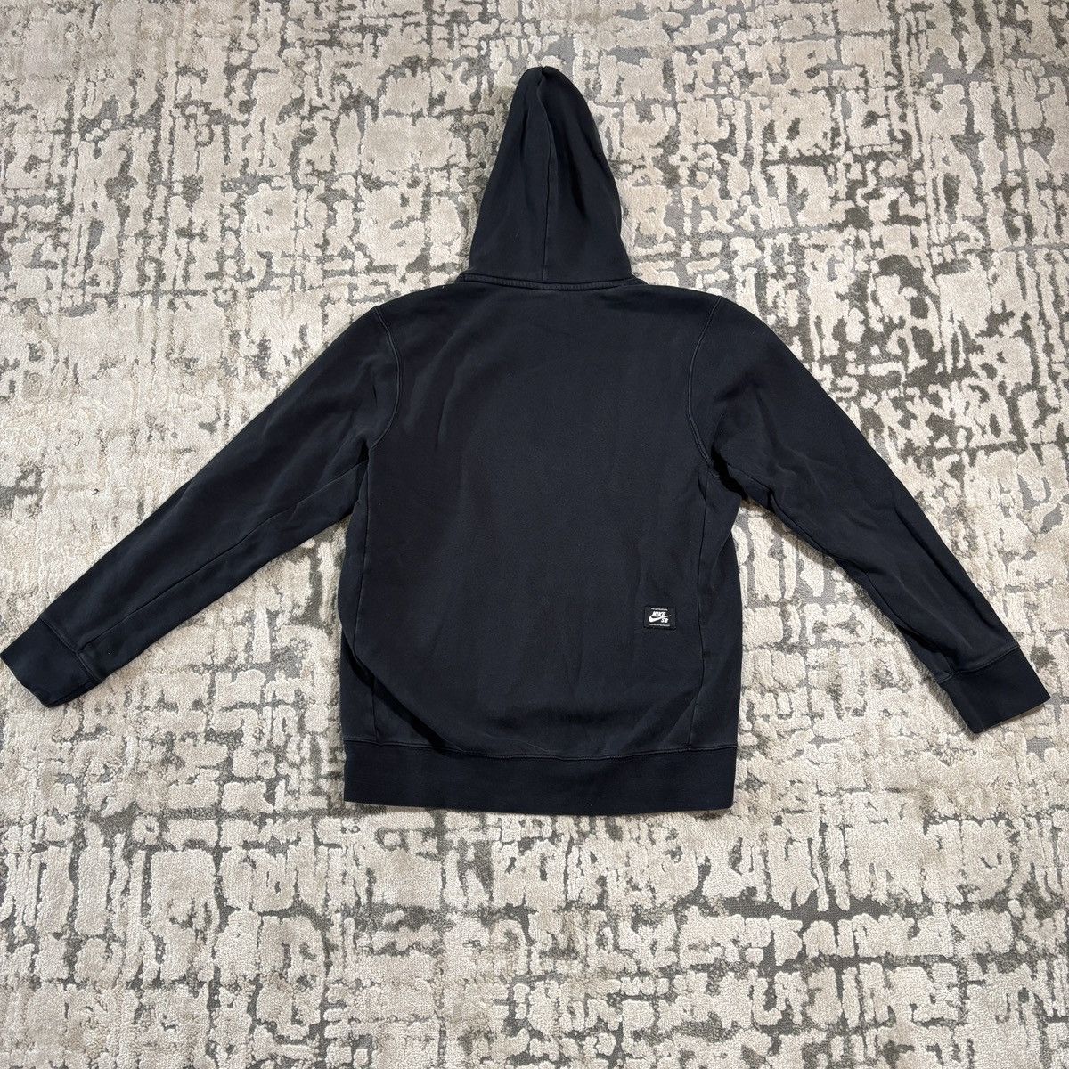Nike Nike Hoodie Mens Black Pink Swoosh Sweatshirt Size Small Size US S / EU 44-46 / 1 - 6 Thumbnail