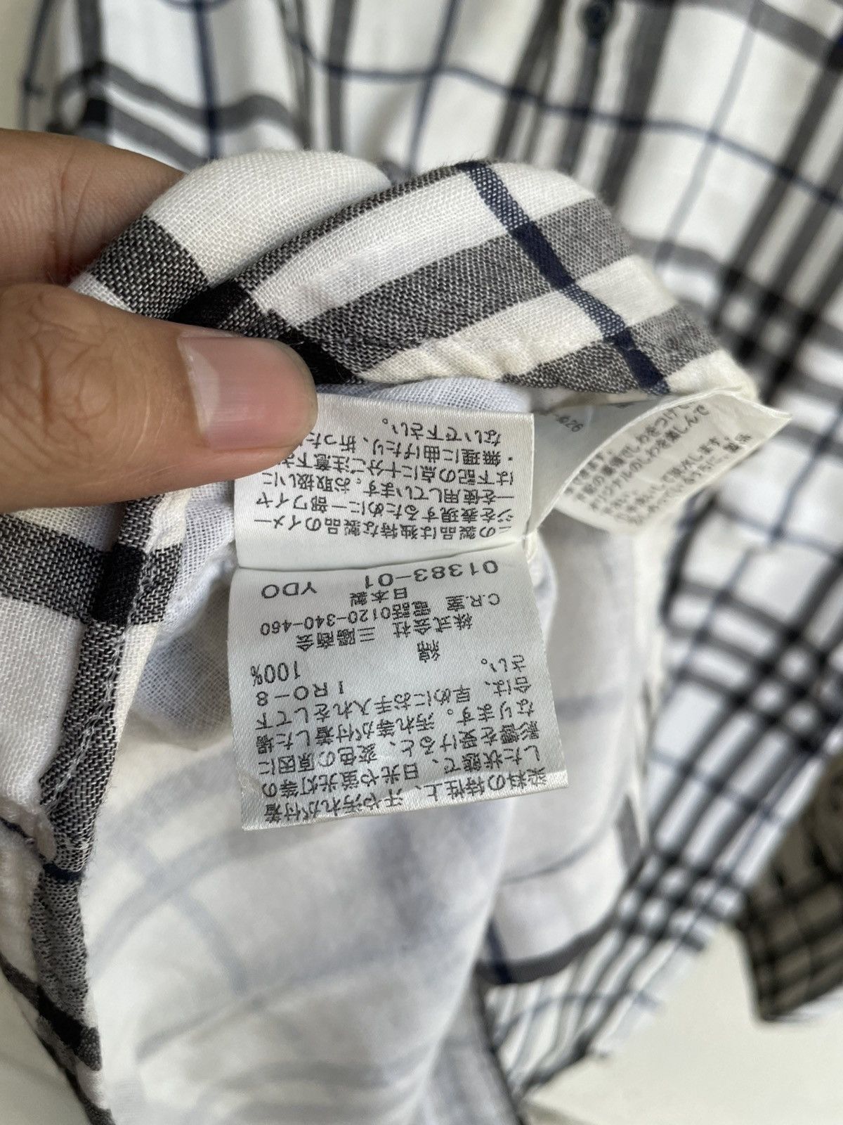 Burberry Vintage Burberry Plaid Shirt Archival Y2K Hysteric Issey If6 Size US M / EU 48-50 / 2 - 7 Thumbnail