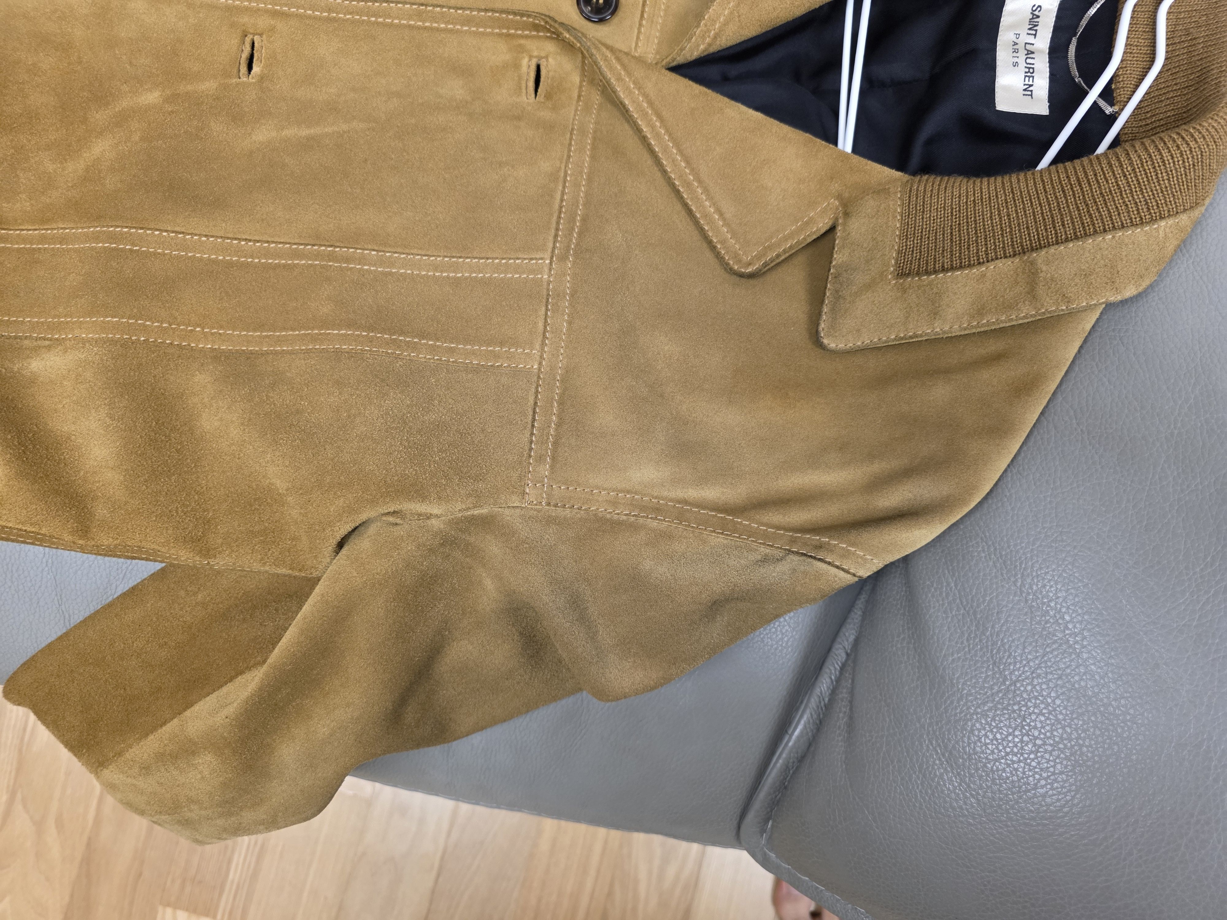 Saint Laurent Paris Saint laurent suede 14fw jacket Size US M / EU 48-50 / 2 - 13 Thumbnail