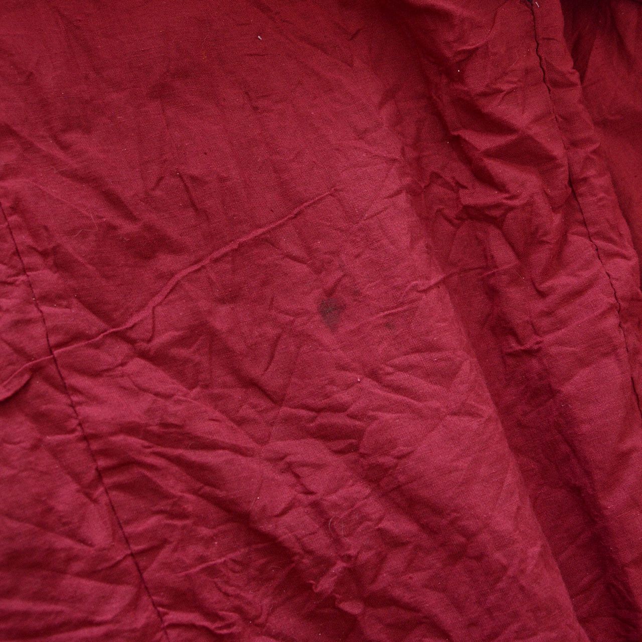 Other Vintage Japanese Noragi Jacket Indigo Collar Maroon Cotton Size US M / EU 48-50 / 2 - 7 Thumbnail