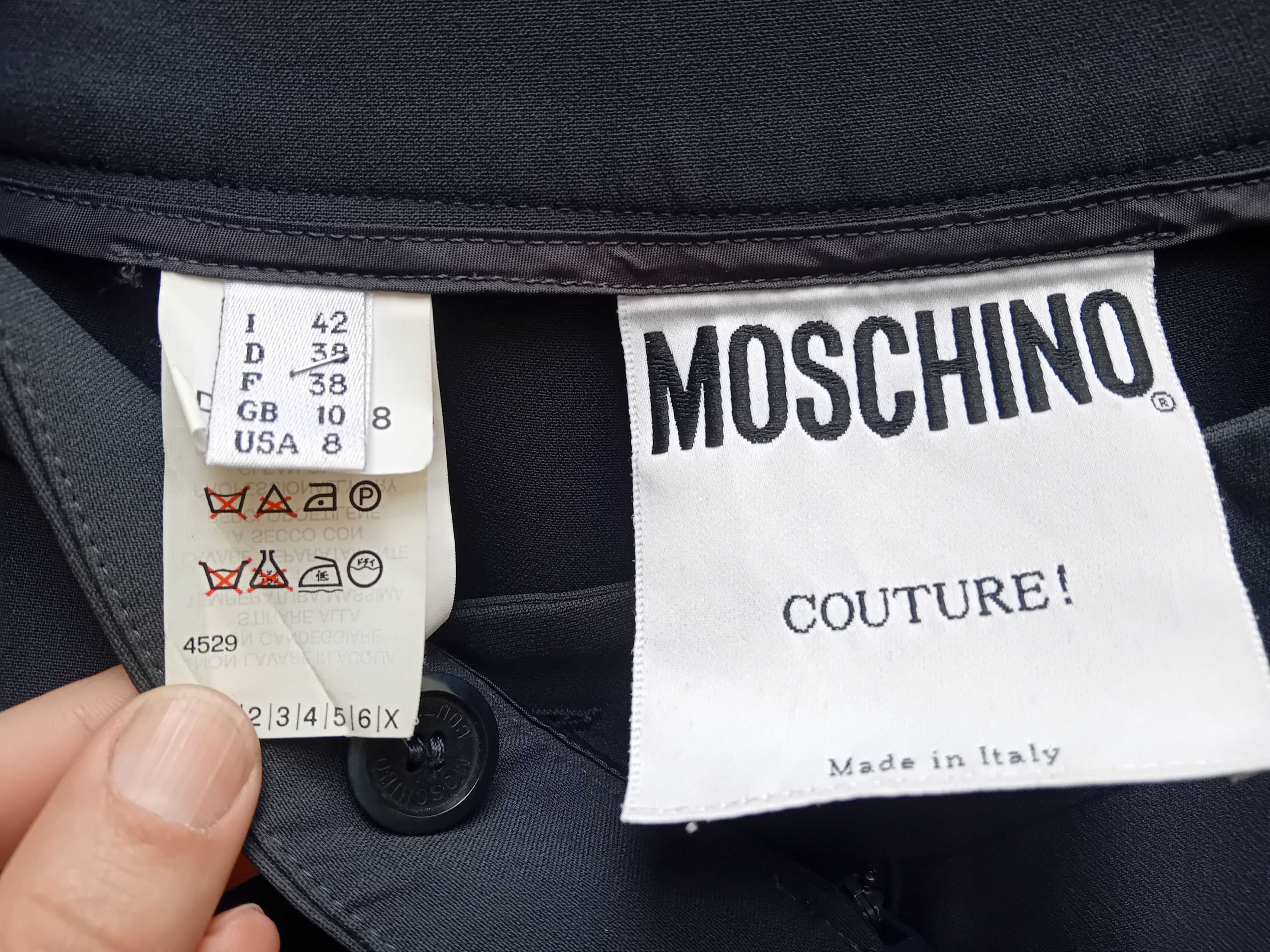 Moschino Moschino Franco Moschino 1989 Archive Suit Size S / US 4 / IT 40 - 10 Thumbnail