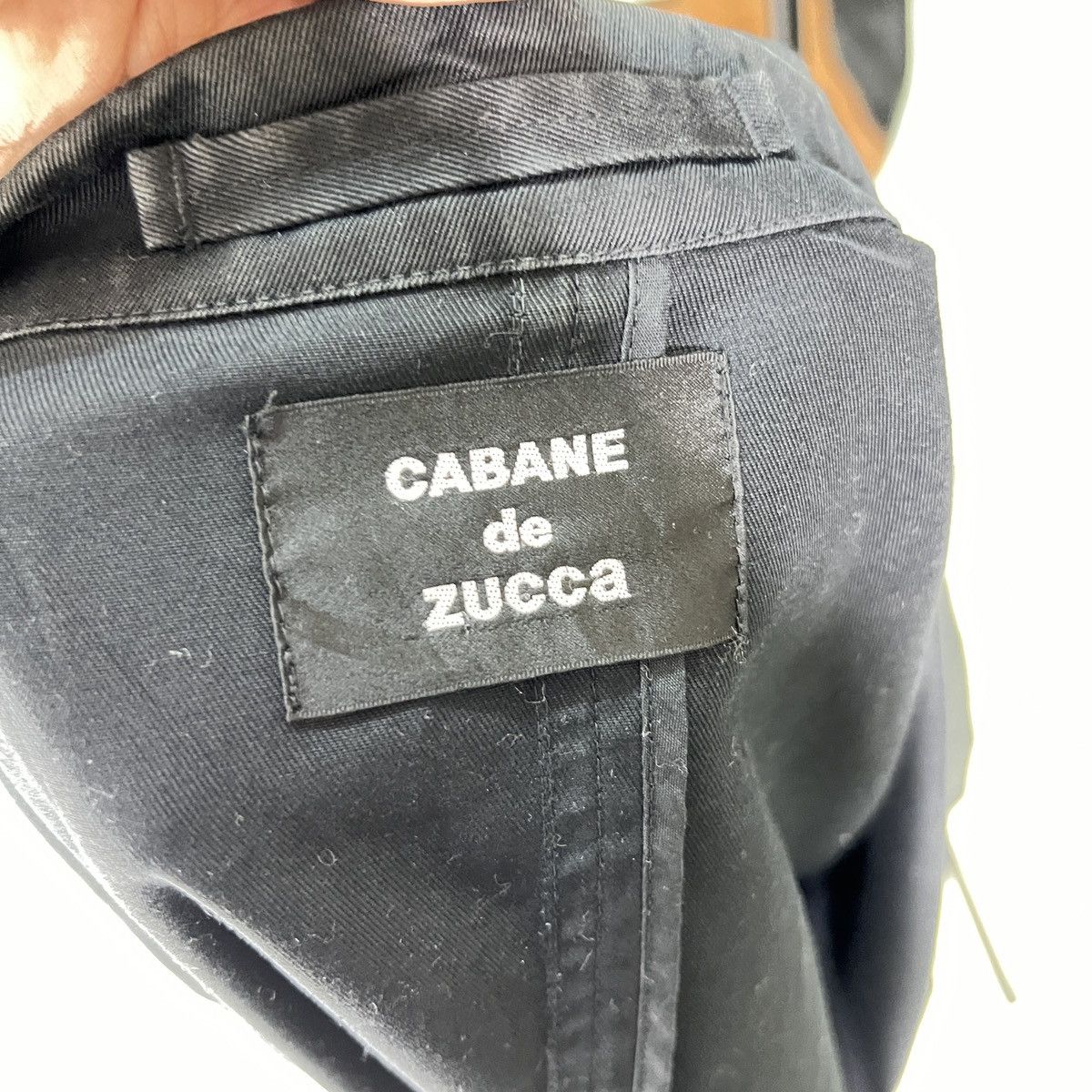CABANE de ZUCCa 🔥 ISSEY MIYAKE CABANE DE ZUCCA KHAKI BLAZER JACKET Size US M / EU 48-50 / 2 - 12 Thumbnail