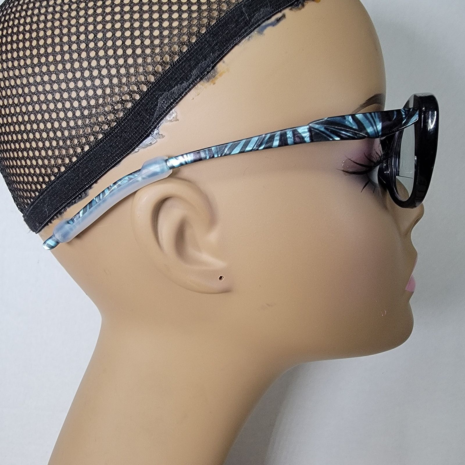 Other Frost Handmade Blue Marble Cat Eye Glasses From Germany Size ONE SIZE - 3 Thumbnail