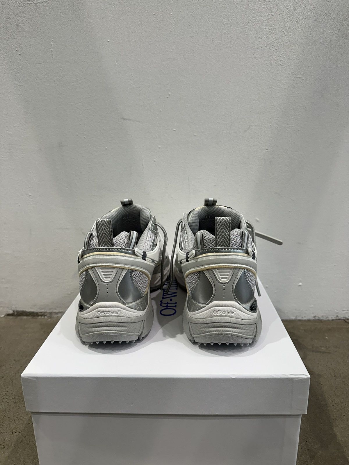 Off-White OFF-WHITE - Be Right Back Sneakers Grey Size US 9.5 / EU 42-43 - 6 Thumbnail