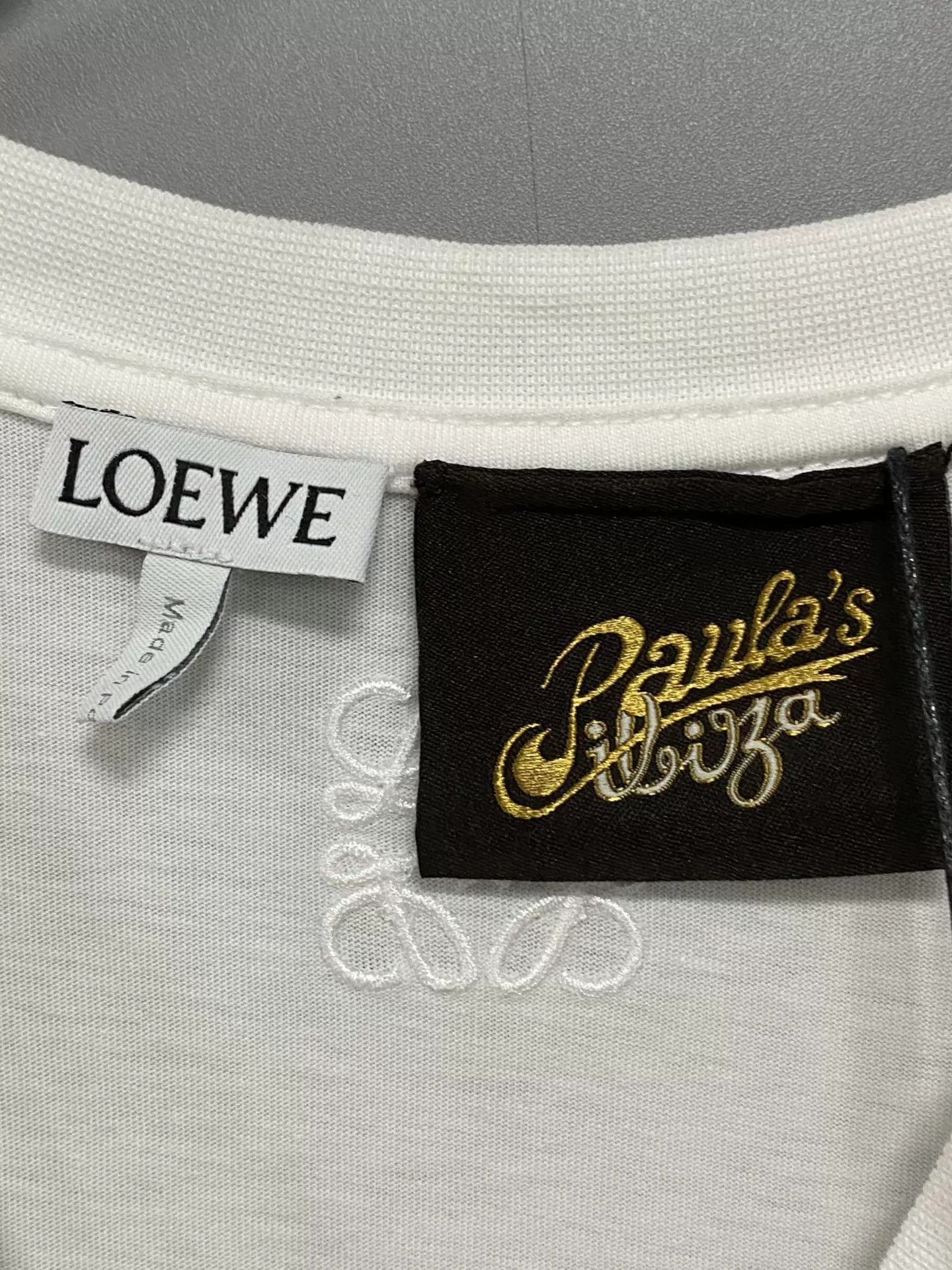 Loewe LOEWE Paula's Ibiza SS22 Short Sleeve Tee Cartoon Shell Print XS Size US XS / EU 42 / 0 - 4 Thumbnail