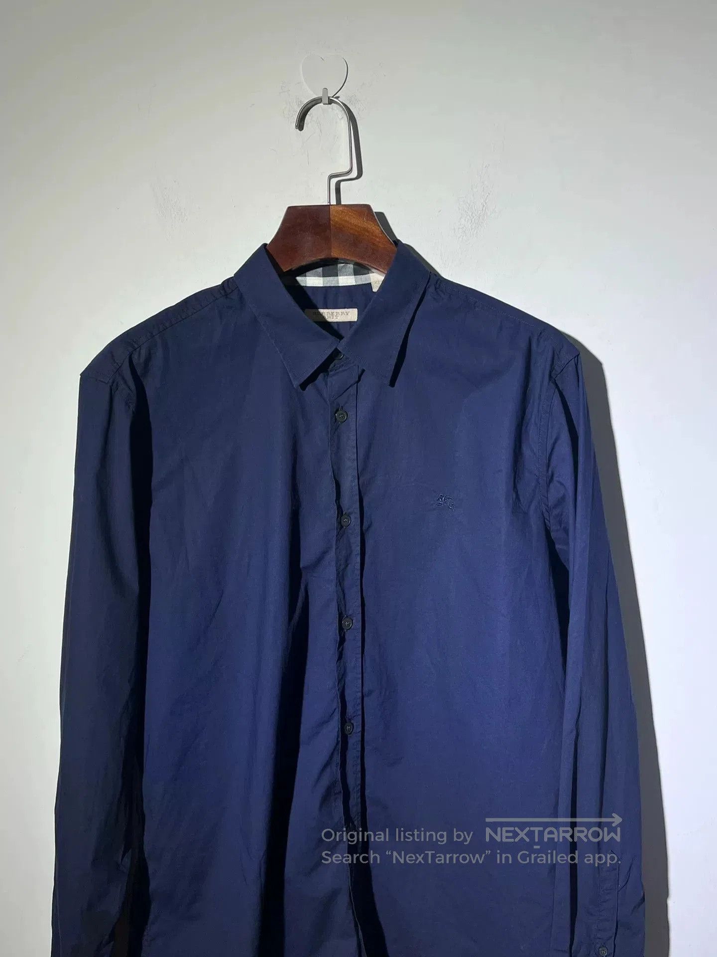 Burberry Classic Blue Business Shirt.