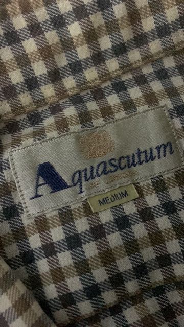Aquascutum Vintage Aquasqutum Long shirt Original Size US M / EU 48-50 / 2 - 4 Thumbnail