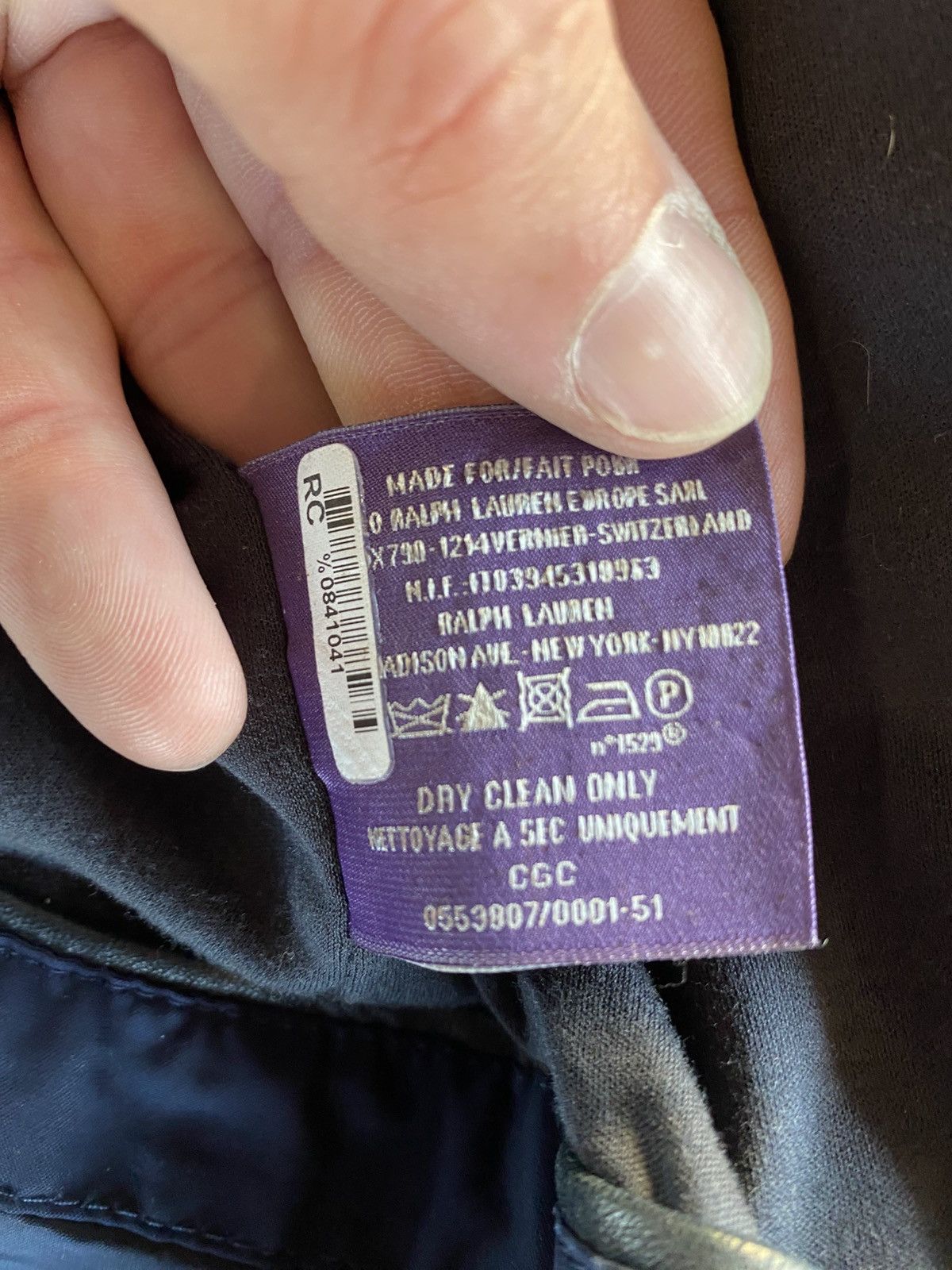 Ralph Lauren Purple Label Polo Ralph Lauren Purple Label Sailer Style Rare Jacket Size US L / EU 52-54 / 3 - 13 Thumbnail