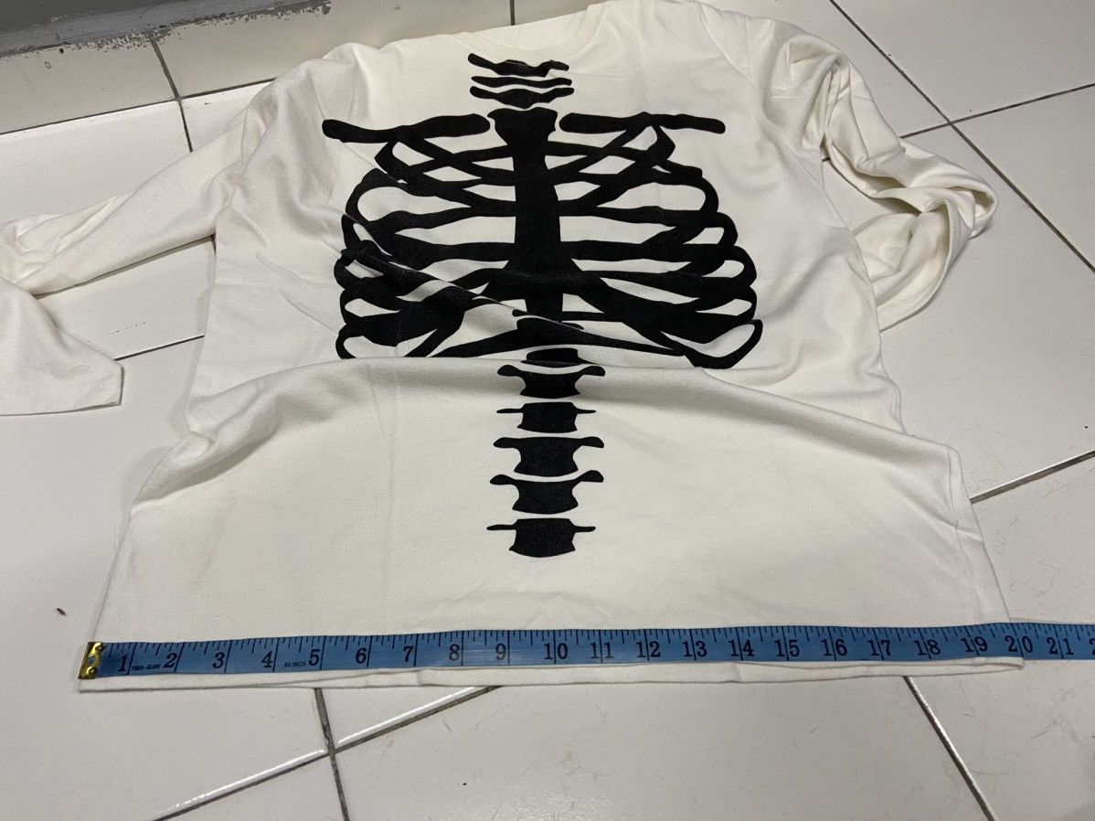 Japanese Brand SKELETON T-GRAPHIC BY NAVY PRODUCE LONG SLEEVE Size US M / EU 48-50 / 2 - 11 Thumbnail