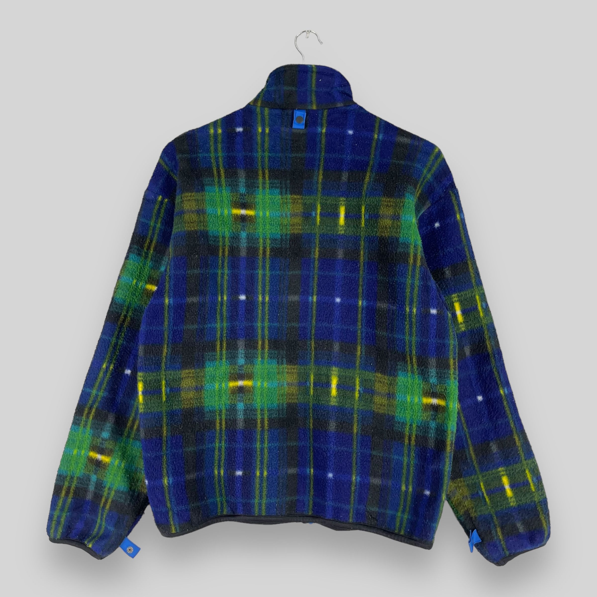 Phenix × Vintage Vintage 90's PHENIX Polartec Plaid Tartan Fleece Jacket Size US M / EU 48-50 / 2 - 8 Thumbnail