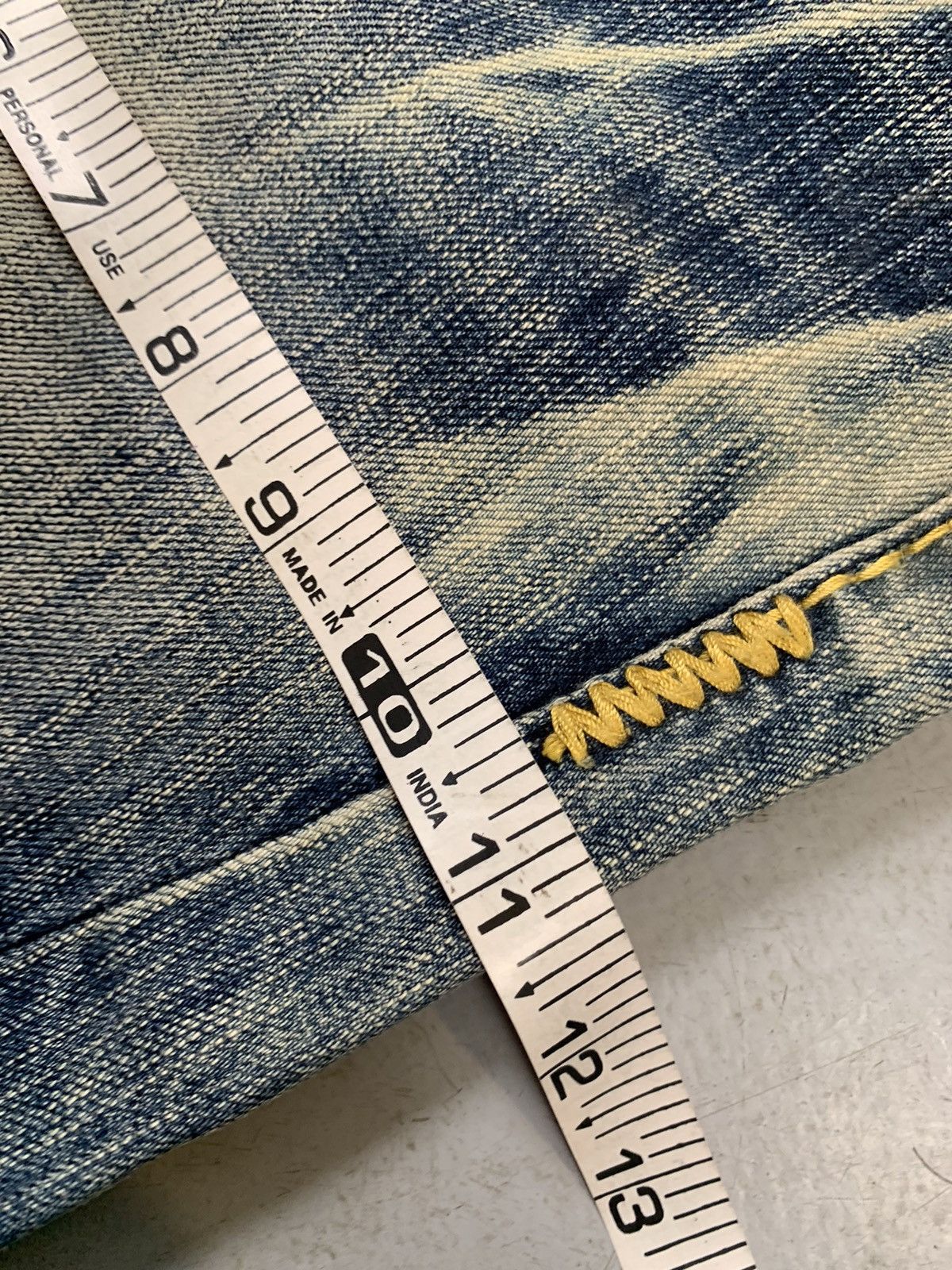 Japanese Brand Vintage Evisu inspired denim Size US 34 / EU 50 - 11 Thumbnail