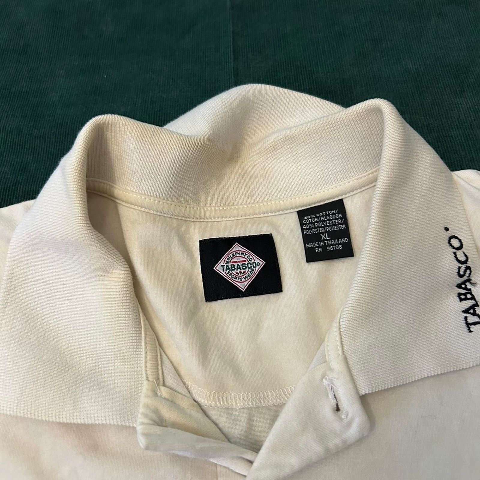 Other Rare vintage tabasco polo Size US L / EU 52-54 / 3 - 5 Thumbnail