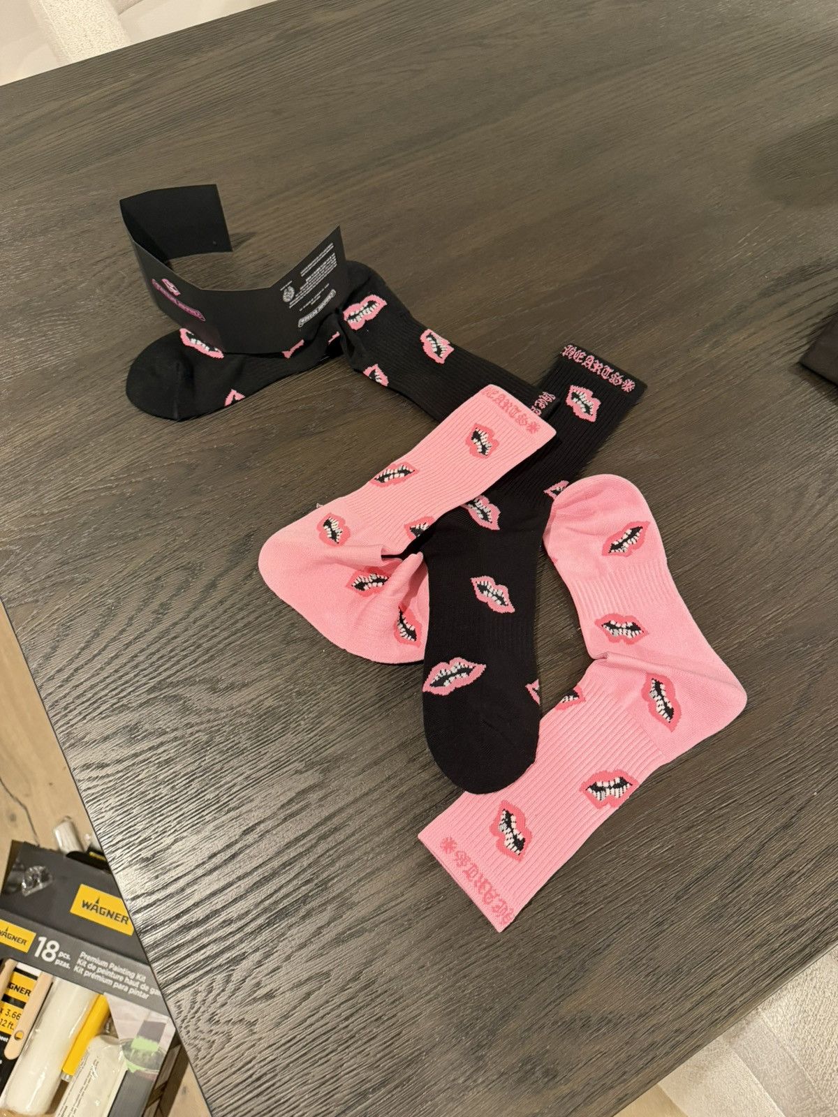 Chrome Hearts Chrome socks Size ONE SIZE - 6 Thumbnail