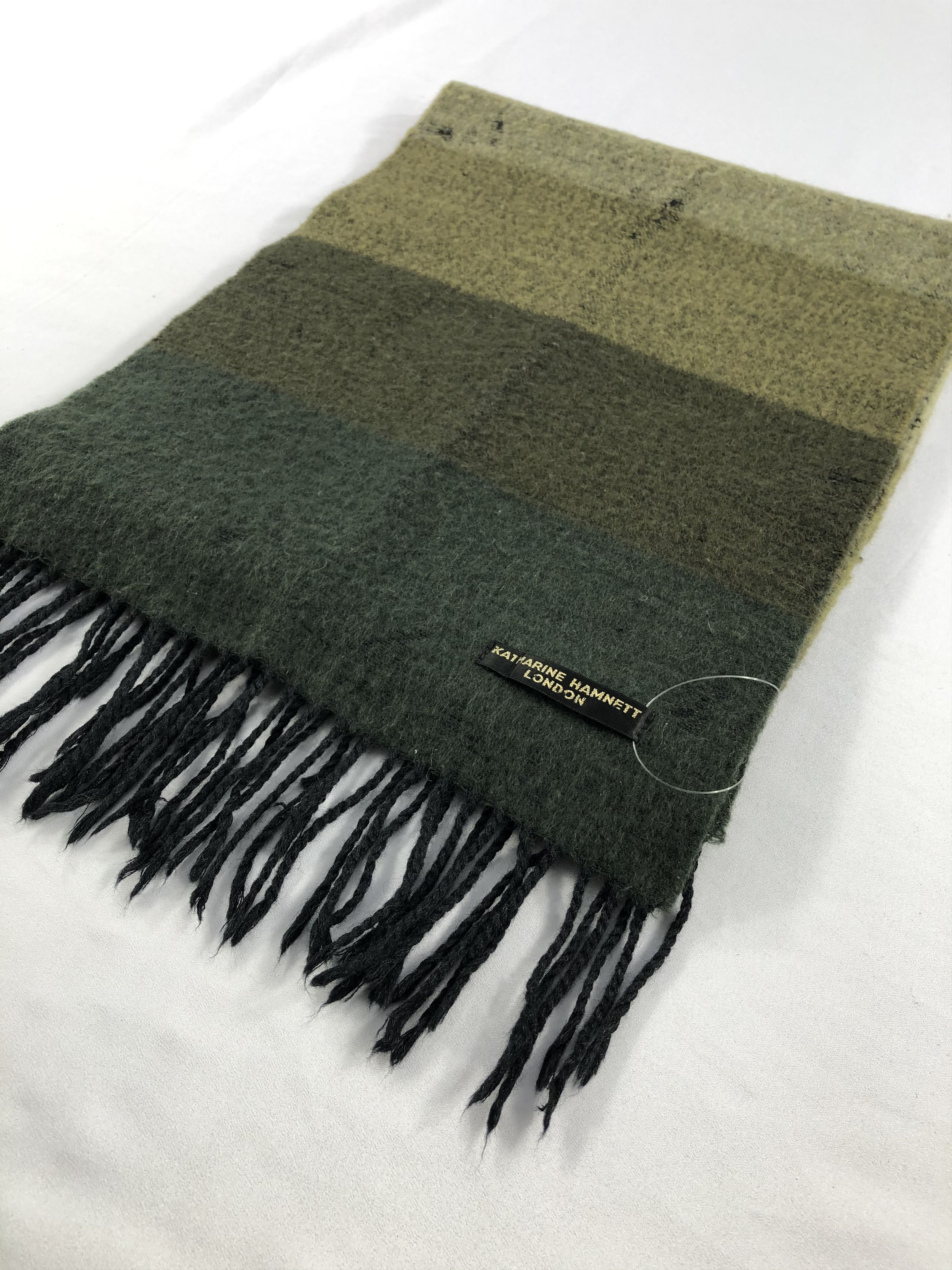 Katharine Hamnett London Vintage Katharine Hamnett Scarf/Muffler/Neckwear MF1686 Size ONE SIZE - 3 Thumbnail