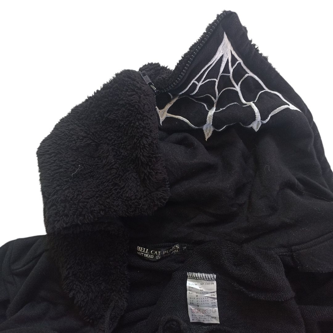 Beauty Beast × Seditionaries Vintage Y2K Hell Cat Punk Darkness Sweatshirt Size US M / EU 48-50 / 2 - 7 Thumbnail