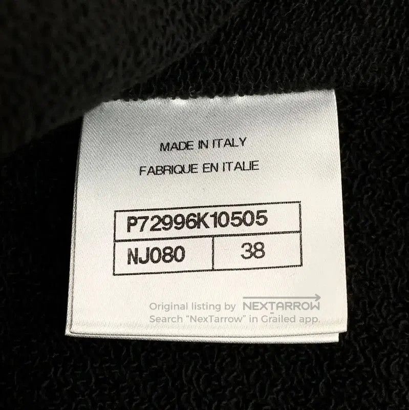 Chanel Chanel Black Cotton Women's Sweatshirt . Size S / US 4 / IT 40 - 6 Thumbnail