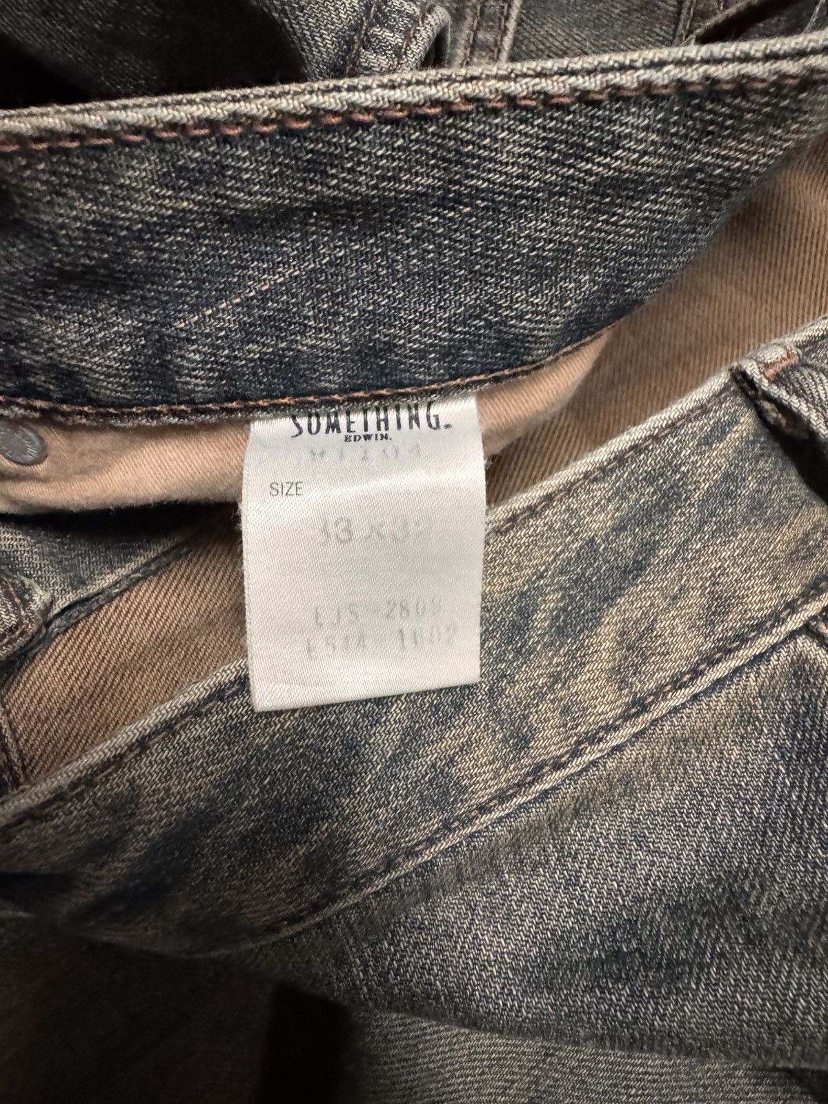 Edwin VINTAGE 1990s EDWIN WIDE MUDMAX Size US 30 / EU 46 - 8 Thumbnail