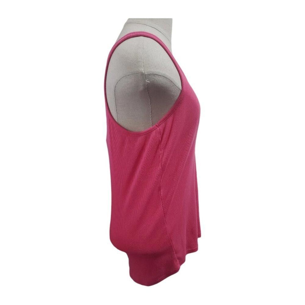 Designer CT1835 Gap Body Hot Pink Tank Top with Built in Bra L Size L / US 10 / IT 46 - 4 Thumbnail