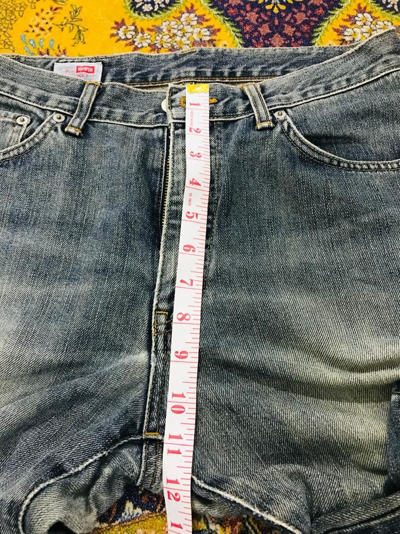 Edwin 💥Flare💥VINTAGE EDWIN 503 DISTRESSED DENIM Size 30" / US 8 / IT 44 - 9 Thumbnail