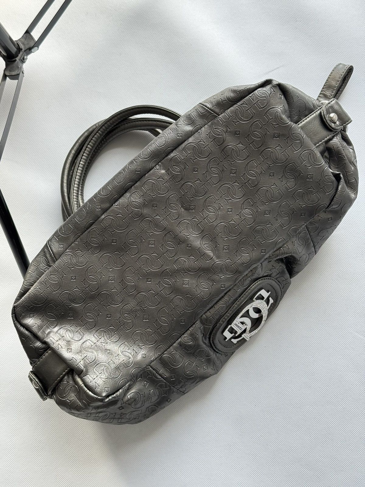 Guess Vintage Guess Monogram logo bag 00s Y2k Handbag Size ONE SIZE - 15 Thumbnail