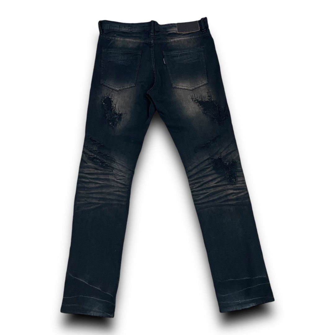 Tornado Mart TORNADO MART JAPANESE BRAND DISTRESSED DENIM Size US 33 - 2 Thumbnail
