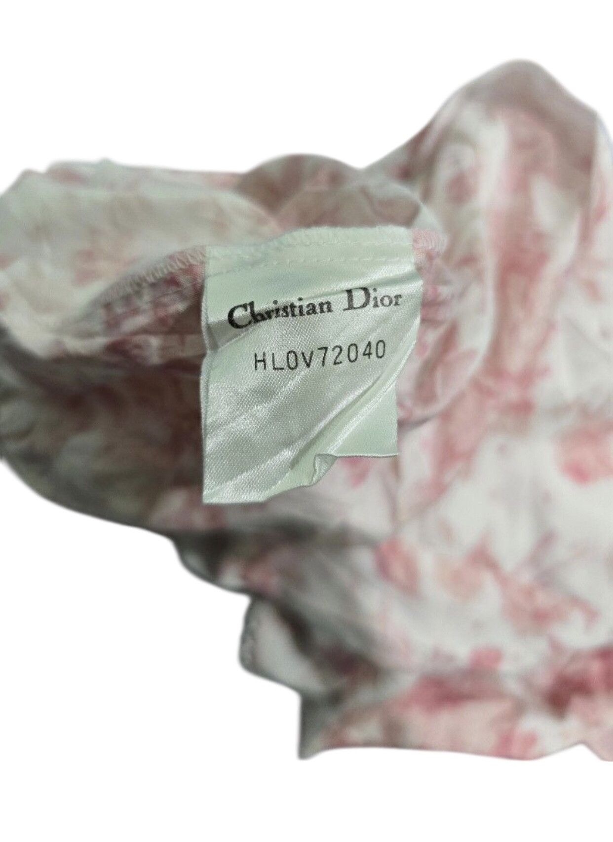 Christian Dior Monsieur Vintage Christian Dior Floral Wrap Blouse Size M / US 6-8 / IT 42-44 - 3 Thumbnail