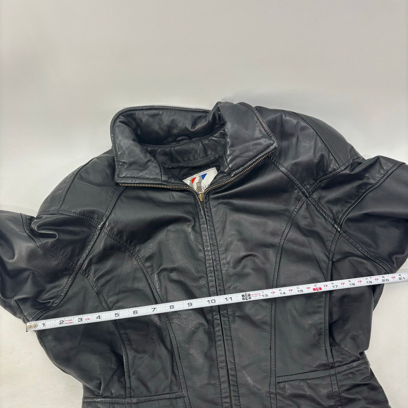 Wilsons Leather Leather By Wilsons Small Womens Motorcycle Jacket Pockets Size S / US 4 / IT 40 - 7 Thumbnail