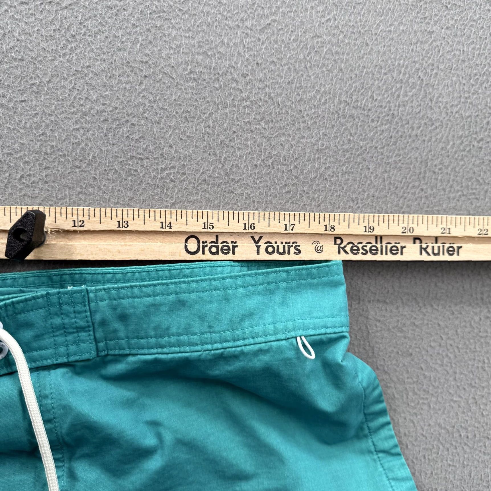 American Eagle Outfitters American Eagle Swim Bottoms Mens L Green Ombre Stripe Trunks Surf Beach Shorts Size US 33 - 5 Thumbnail