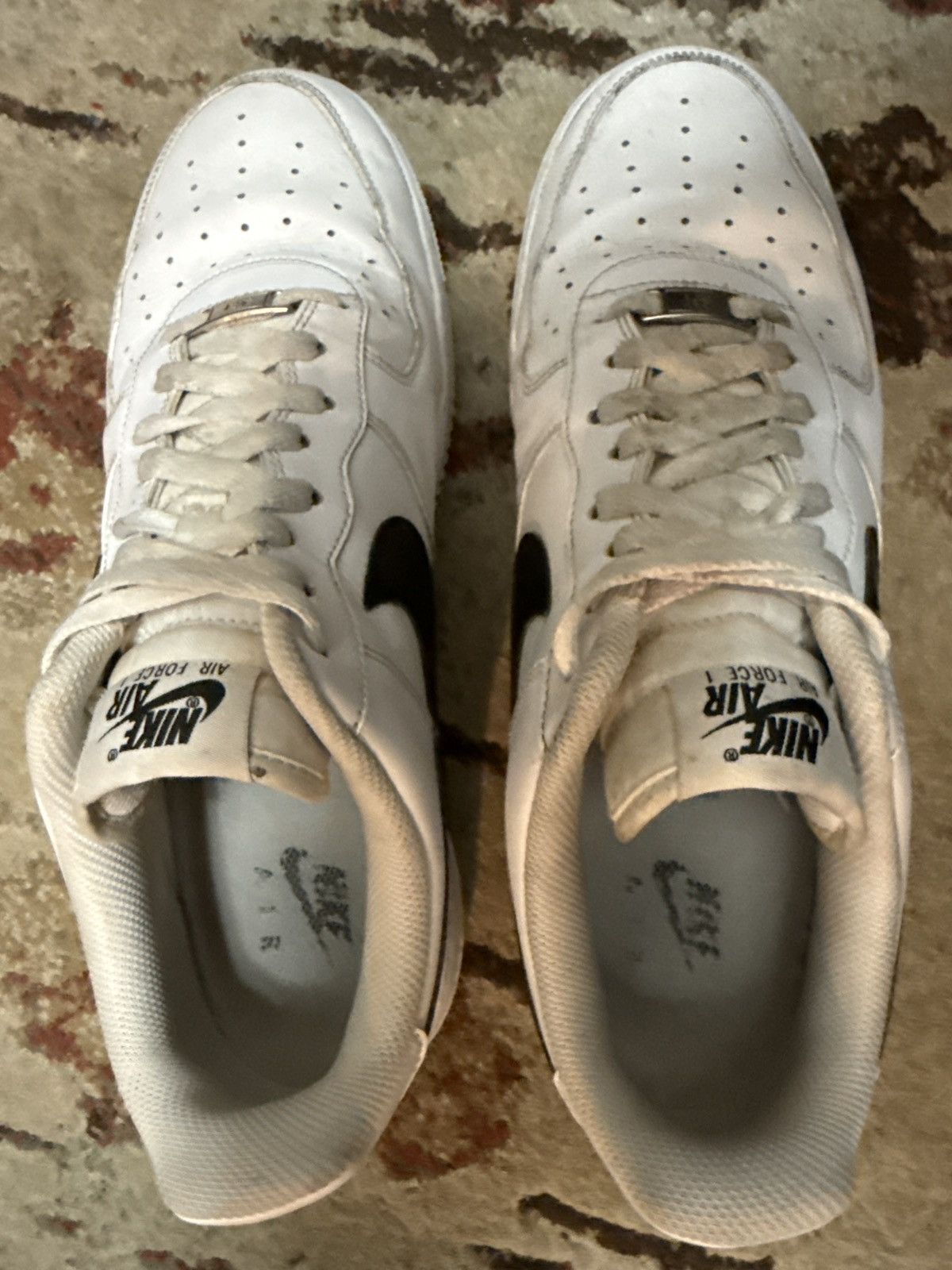 Nike Nike Air Force 1 ‘07 AN20 white/black, size 12, gently used Size US 12 / EU 45 - 10 Thumbnail