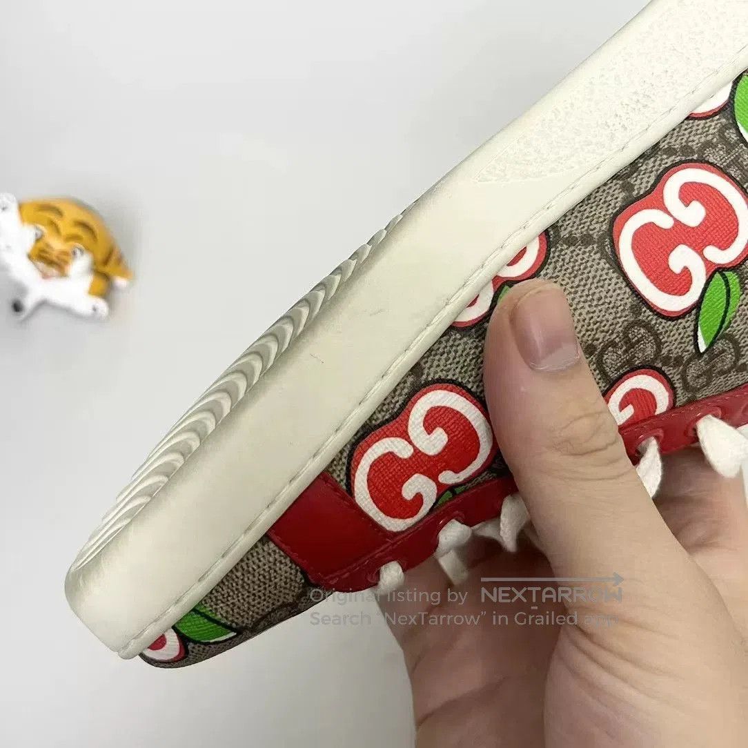 Gucci Gucci Apple Print Sneakers. Size US 5 / IT 35 - 4 Thumbnail