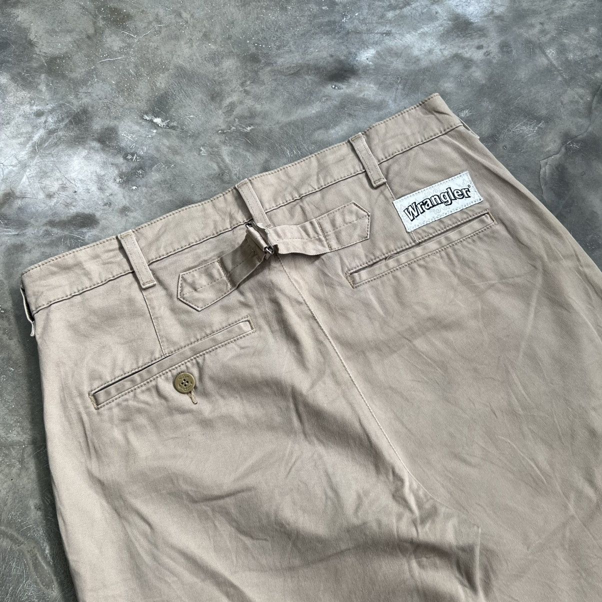Wrangler Vintage Wrangler Buckle Back Cropped Pants Size US 33 - 5 Thumbnail