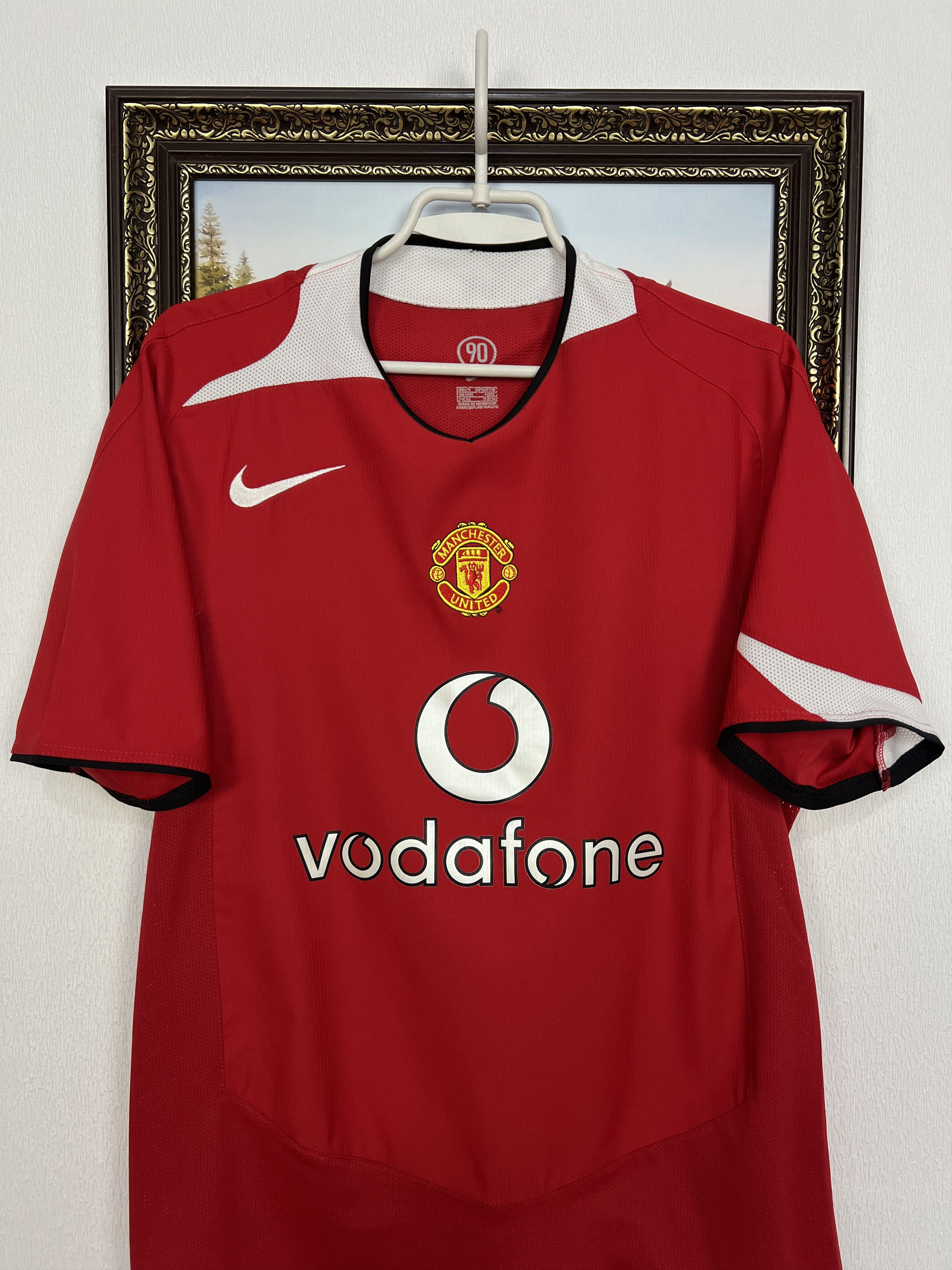 Nike Manchester United Home football shirt Soccer Jersey Trikot Size US M / EU 48-50 / 2 - 2 Thumbnail