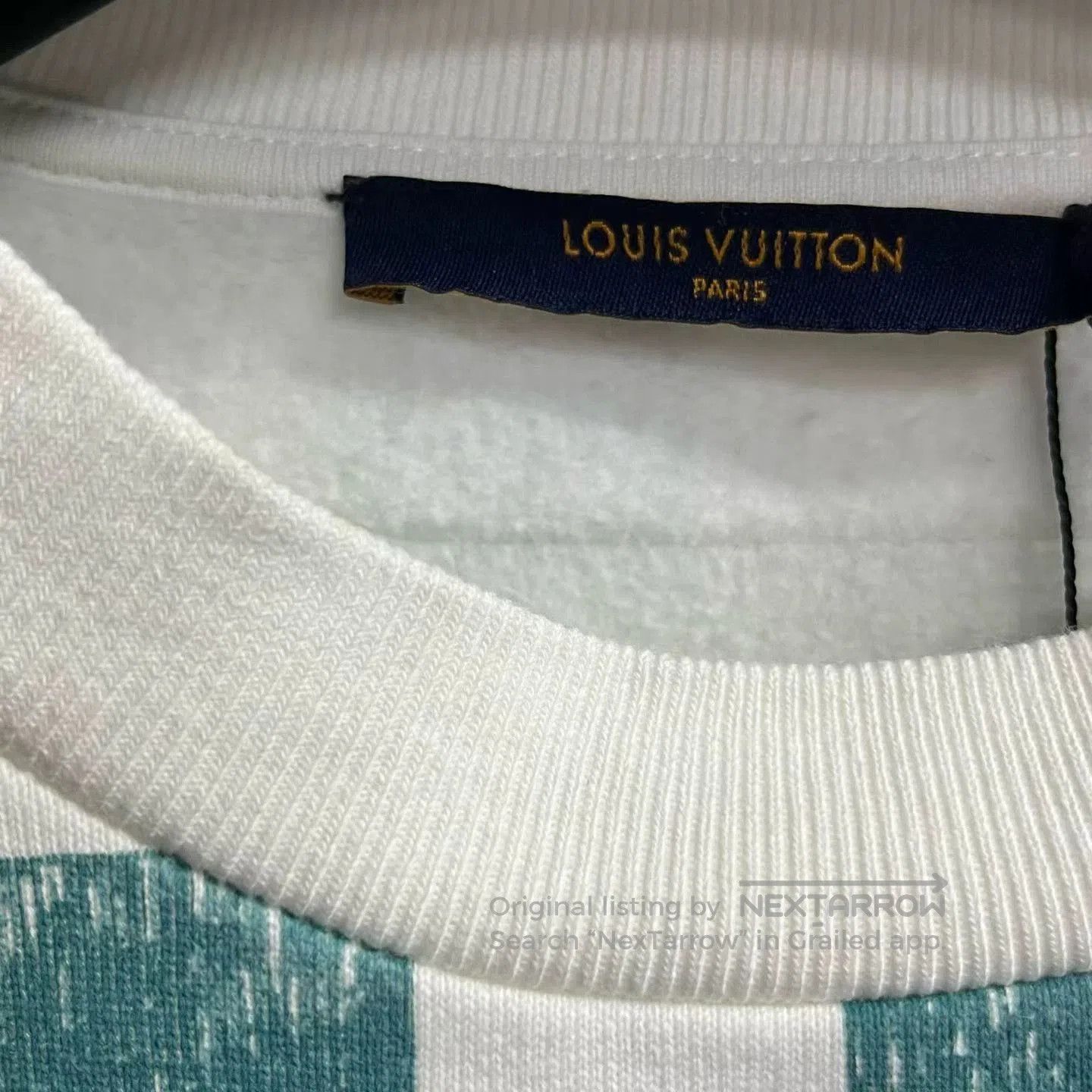 Louis Vuitton Louis Vuitton Blue White Checkered Sweater. Size XS / US 0-2 / IT 36-38 - 2 Thumbnail