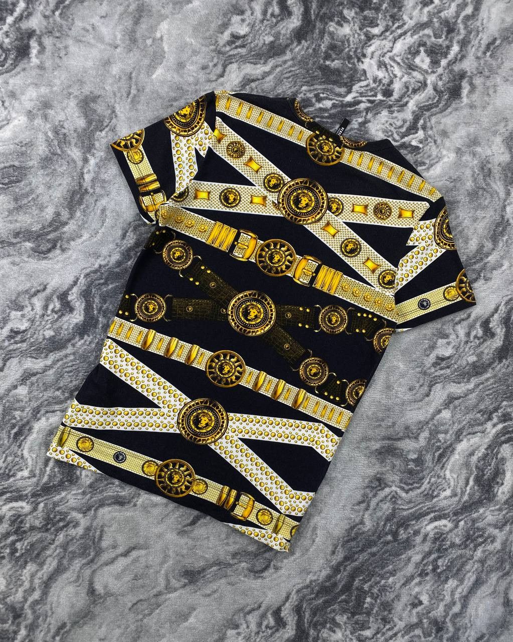 Versace Versus Versace Baroque Big Logo T-Shirt Men Size S Size US S / EU 44-46 / 1 - 8 Thumbnail