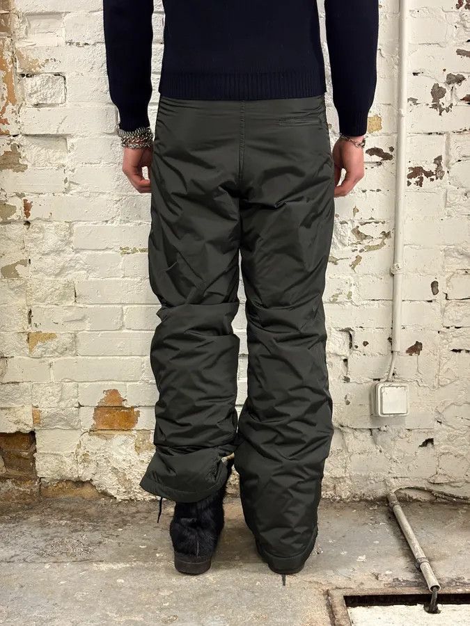Prada 2000s Prada Olive Nylon Cargo Ski Pants Size US 32 / EU 48 - 3 Thumbnail
