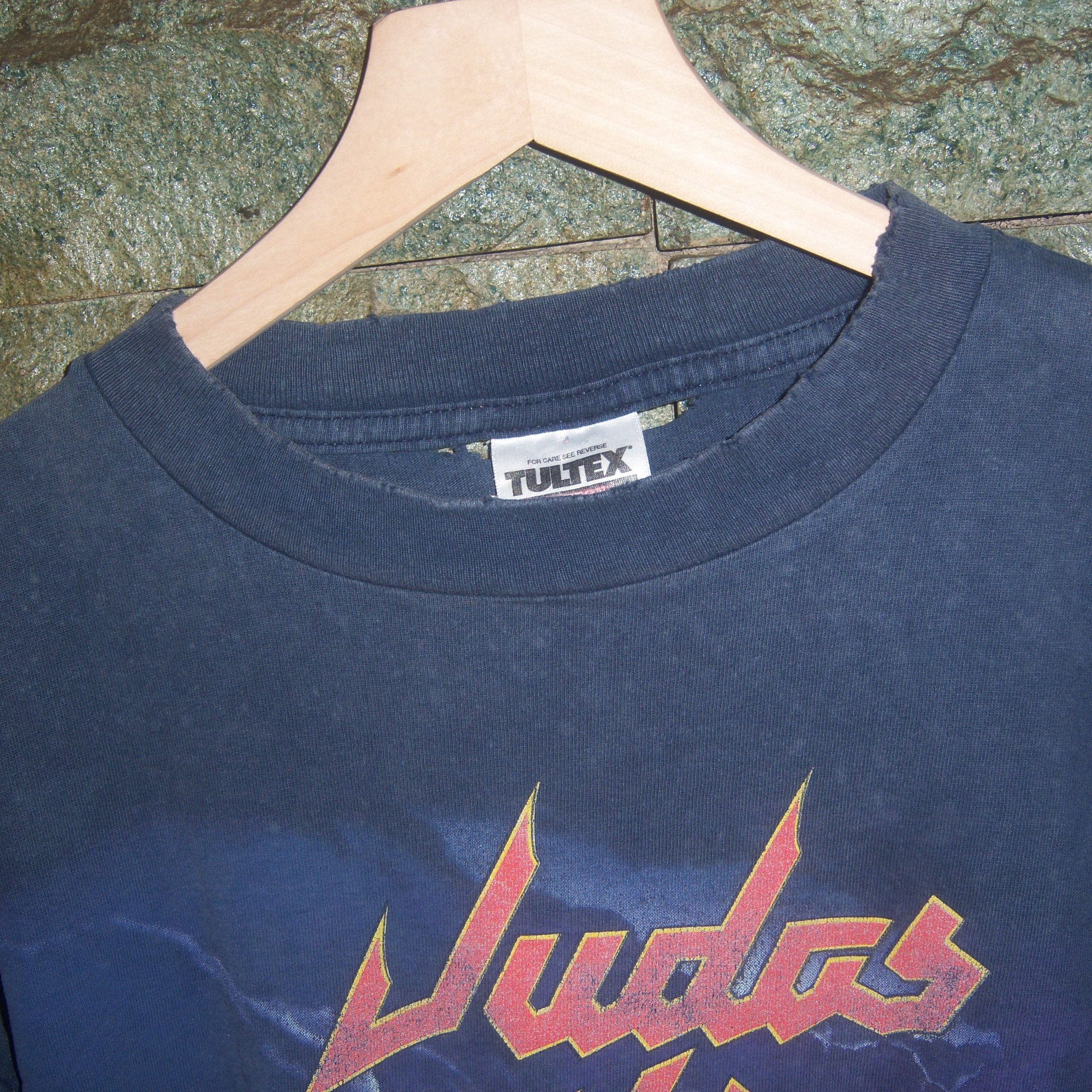Band Tees × Tultex × Vintage 1998 Judas Priest Jugulator World Tour Distressed Size US XL / EU 56 / 4 - 5 Thumbnail