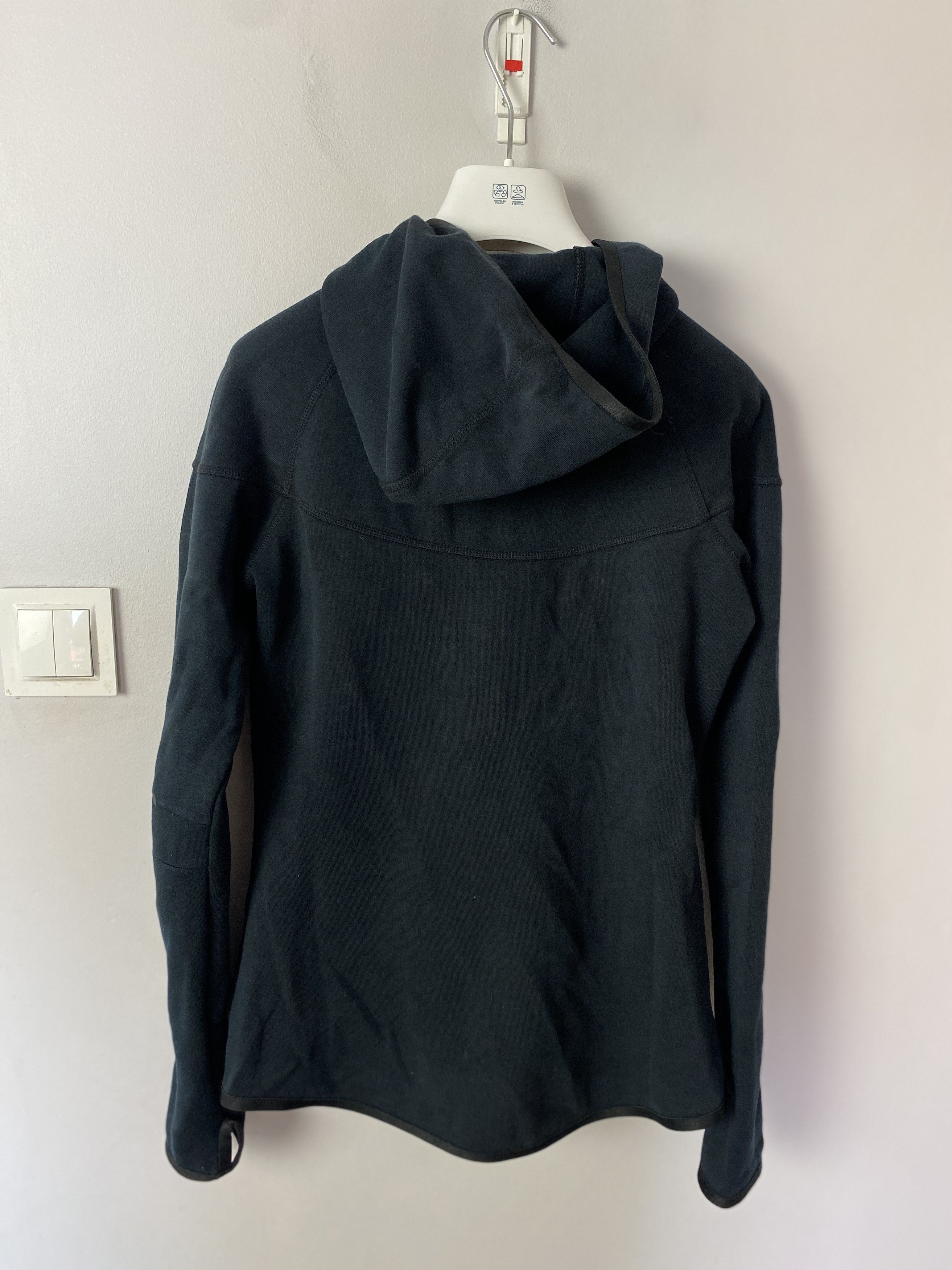 Nike Nike tech fleece small logo swoosh zip-up hoodie drill trap Size S / US 4 / IT 40 - 6 Thumbnail
