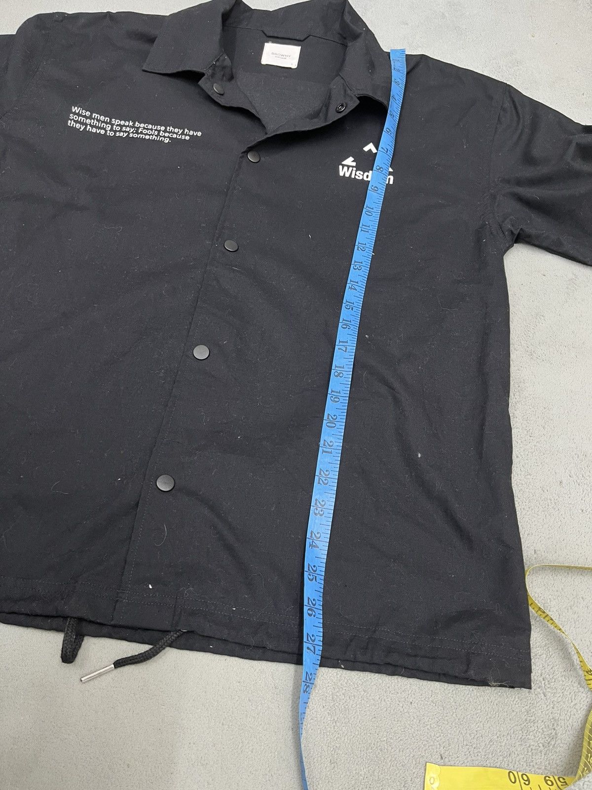 City Streets × Other STEALS🔥BROWNY BACK PRINT MOTIVE SHIRT JACKET Size US M / EU 48-50 / 2 - 9 Thumbnail