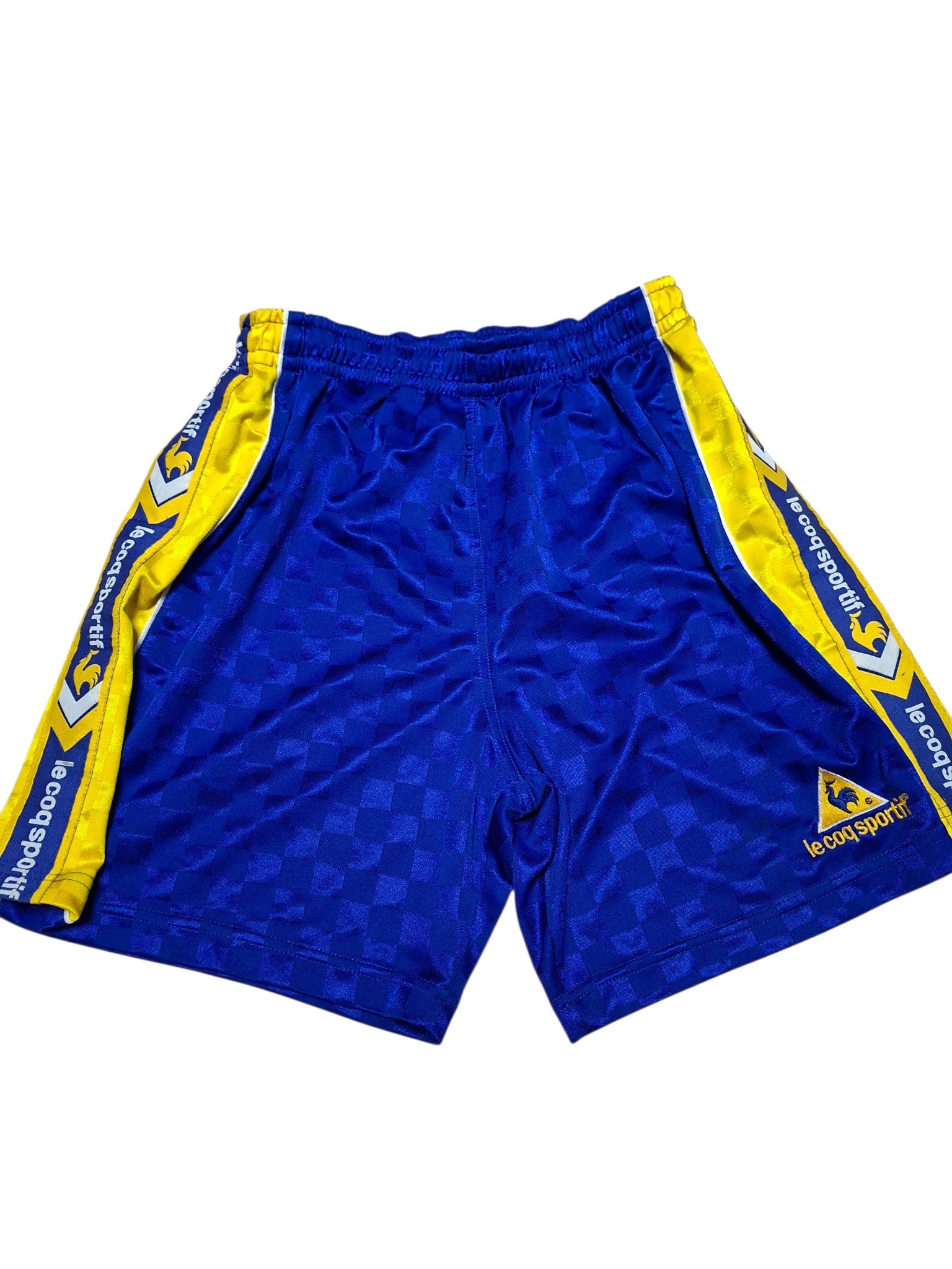 Le Coq Sportif LE COQ SPORTIF VINTAGE 90S LAMPS SOCCER SHORTS Size US 32 / EU 48 - 2 Thumbnail