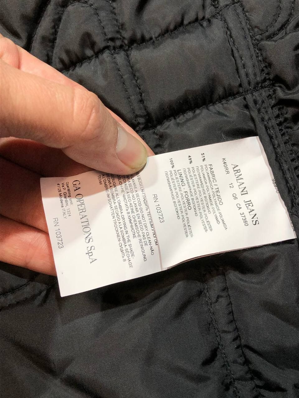 Armani Armani Jeans Qualited Jacket Luxury Men’s Size US M / EU 48-50 / 2 - 15 Thumbnail