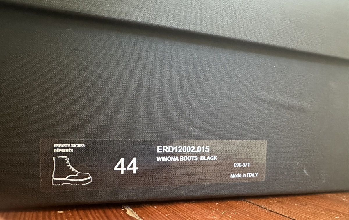 Enfants Riches Deprimes Winona Boots Black Size US 11 / EU 44 - 7 Thumbnail
