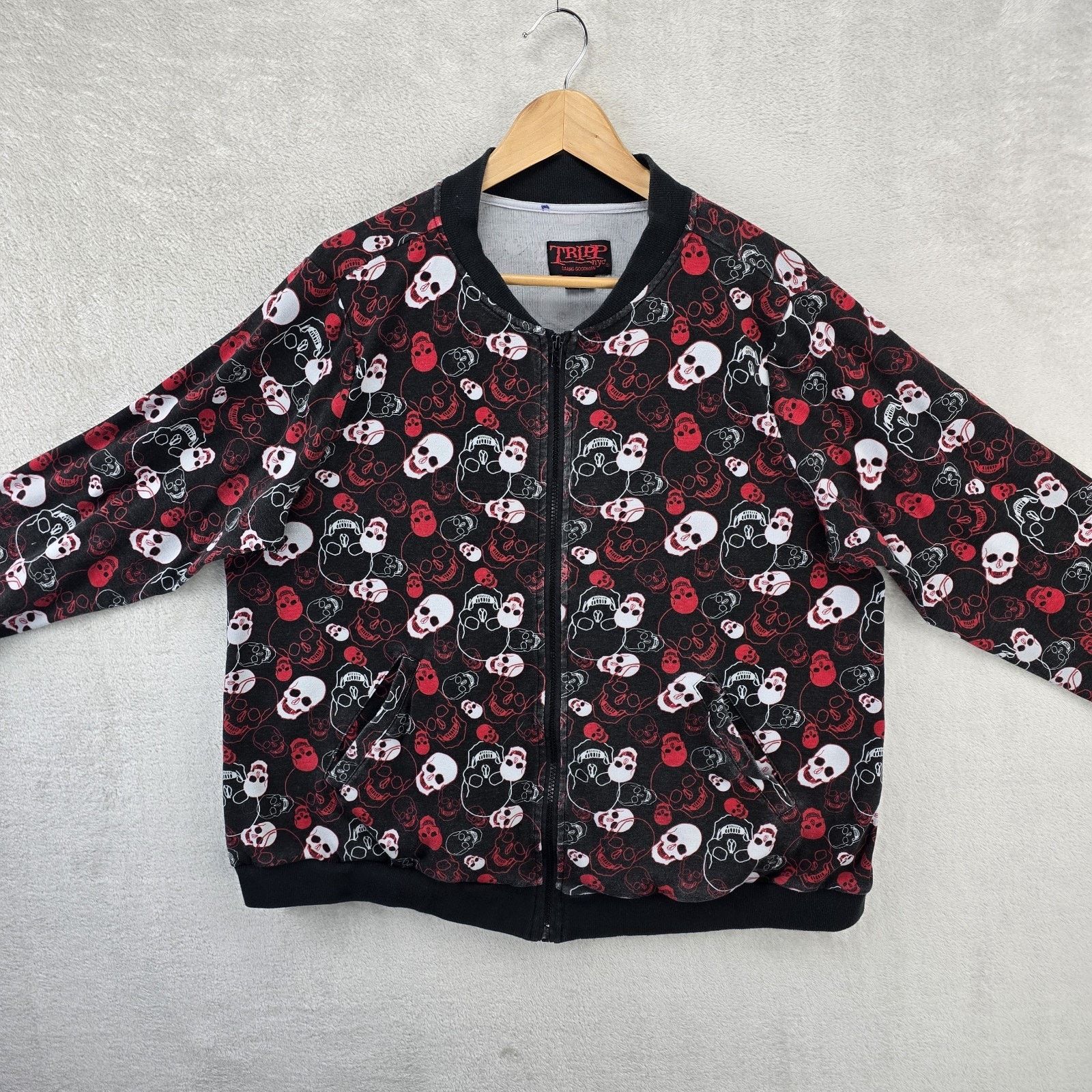 Tripp NYC Tripp NYC Daang Goodman Lightweight Jacket Women Large 3 Y2K Size L / US 10 / IT 46 - 2 Thumbnail