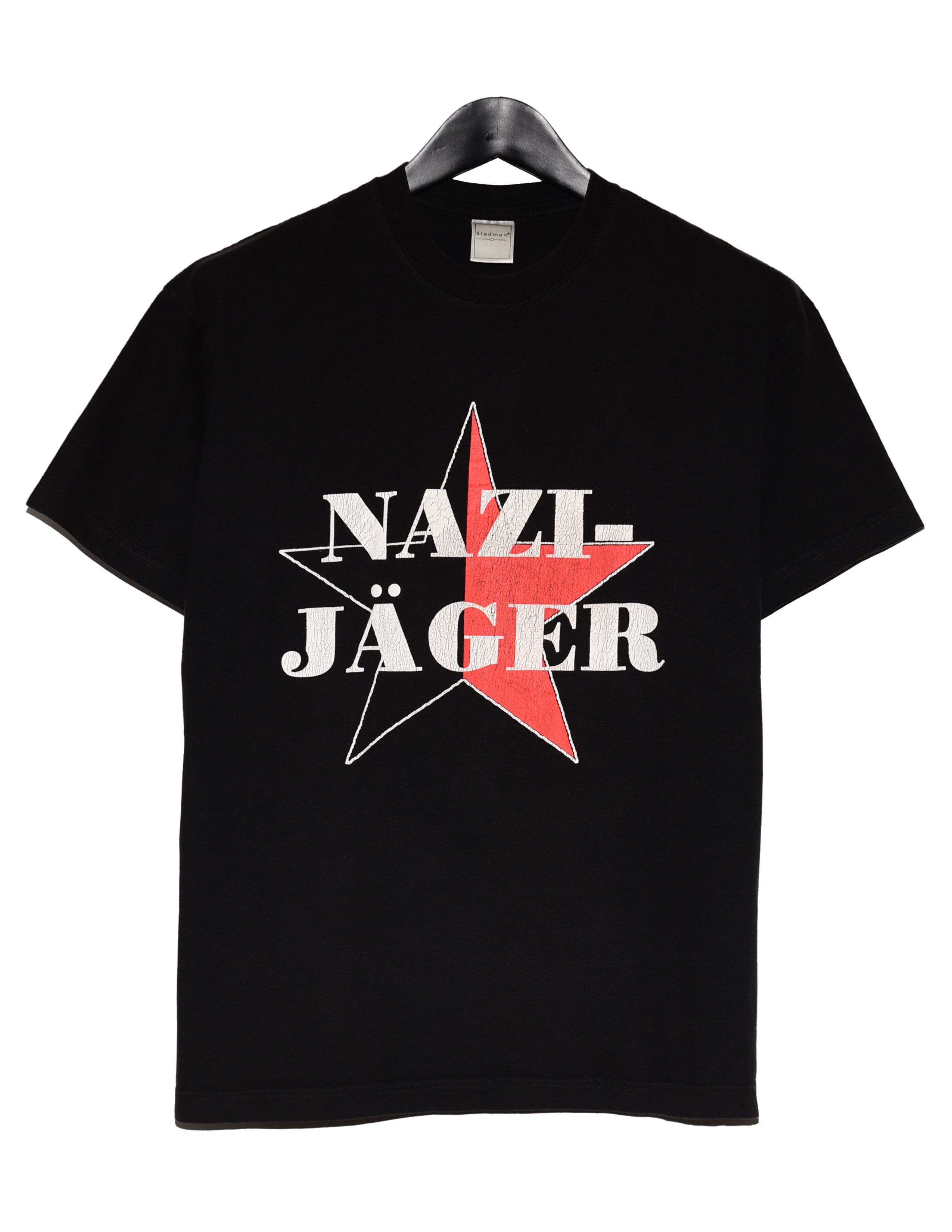 Band Tees × Vintage Vintage Nix Gut Nazi-Hunter Punk Tee Size US M / EU 48-50 / 2 - 1 Thumbnail