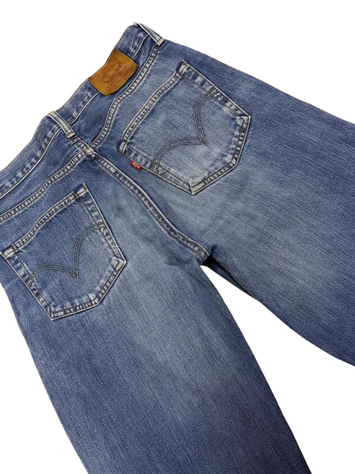 Levi's Vtg 90s Levis 503 Distressed Jeans Size US 30 / EU 46 - 5 Thumbnail