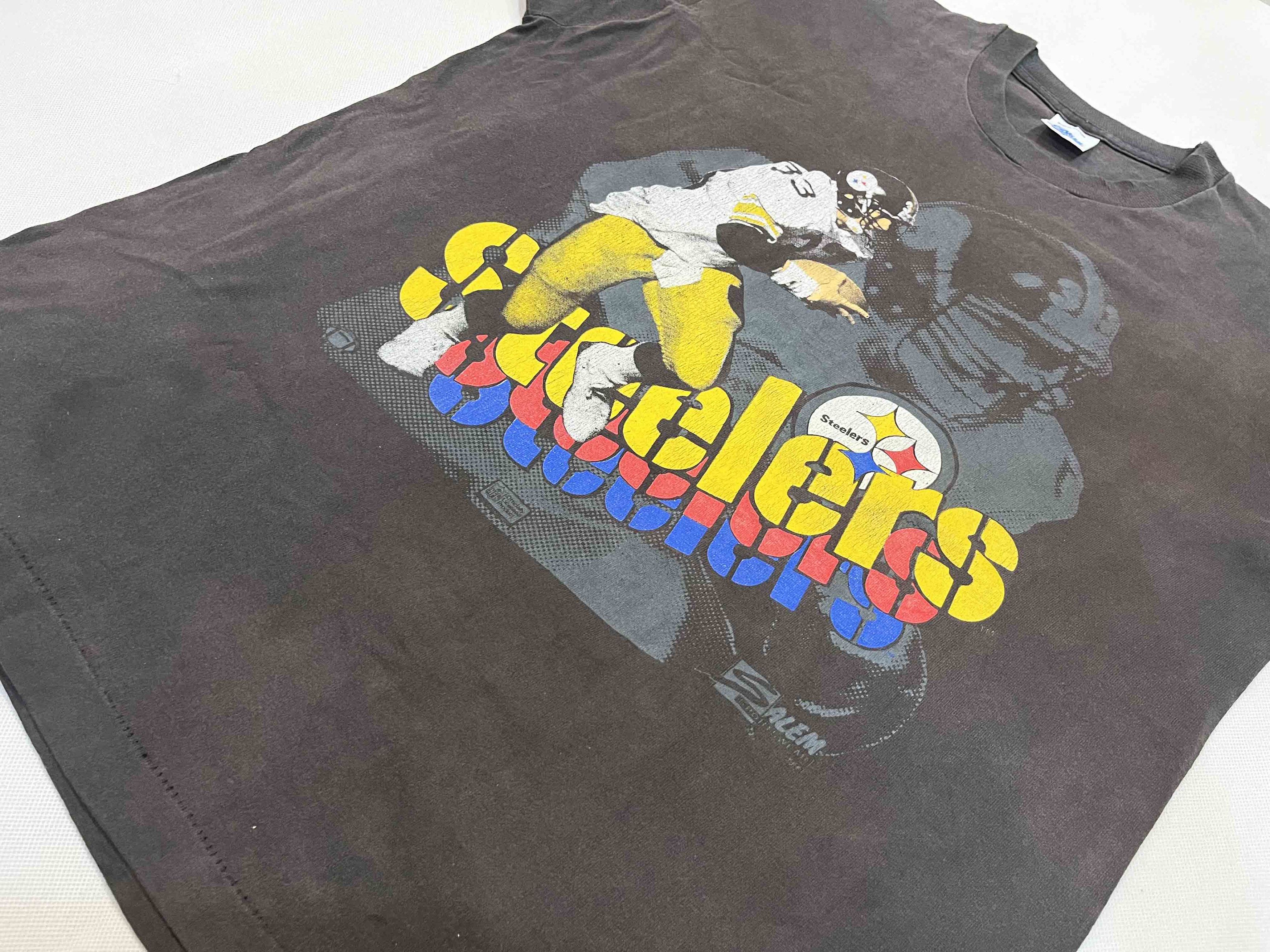 NFL × Salem Sportswear × Vintage Vintage Salem NFL Pittsburgh Steelers T-Shirt Size US L / EU 52-54 / 3 - 6 Thumbnail