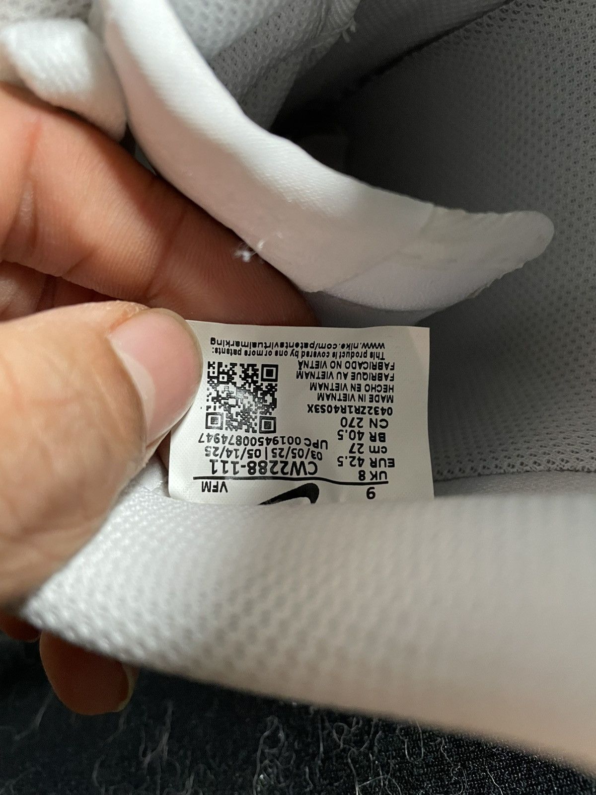 Nike Nike Air Force 1 Triple White Size US 9 / EU 42 - 10 Thumbnail