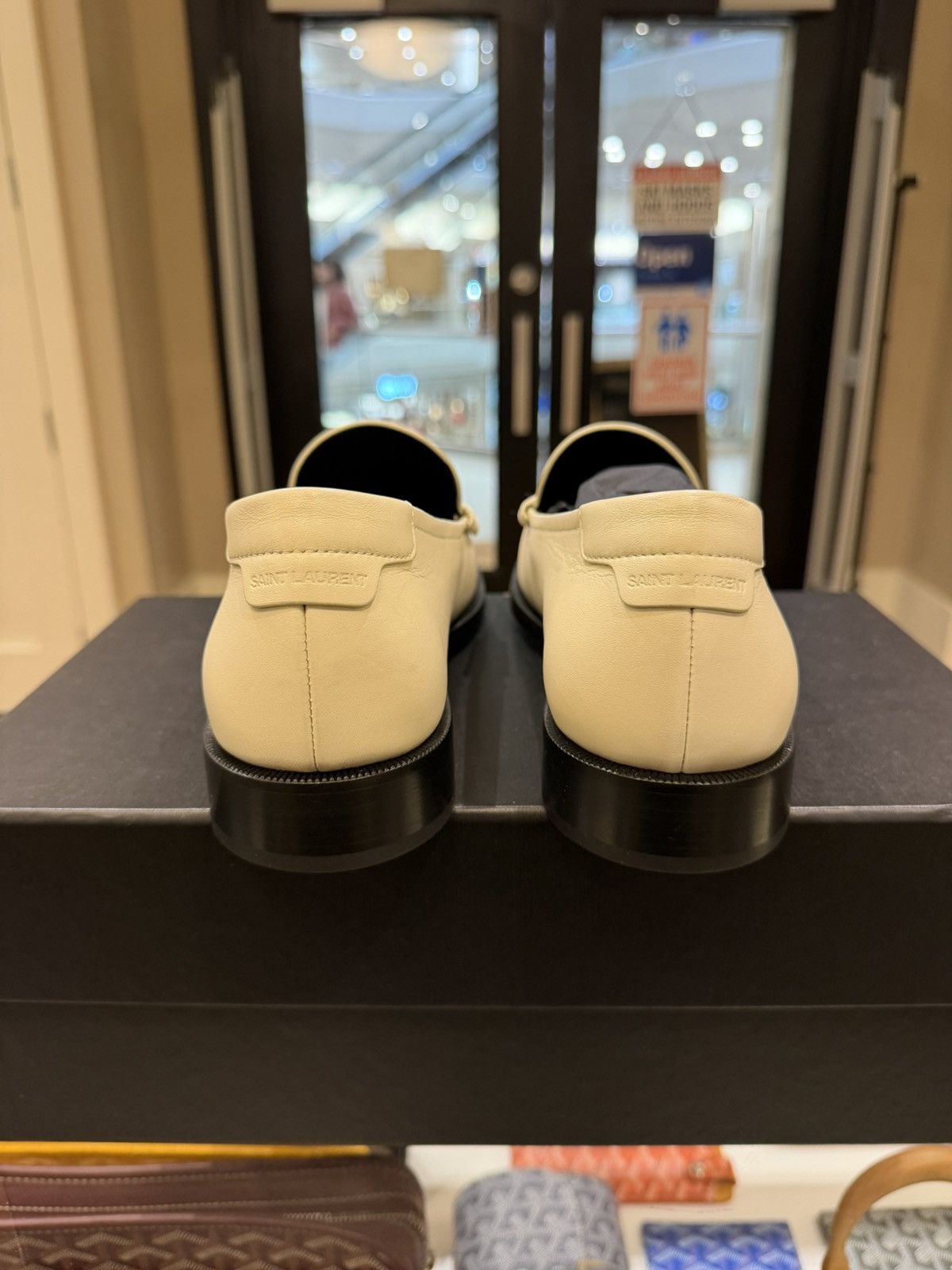 Saint Laurent Paris Saint Laurent Paris Loafers - Cream Size US 11 / EU 44 - 4 Thumbnail