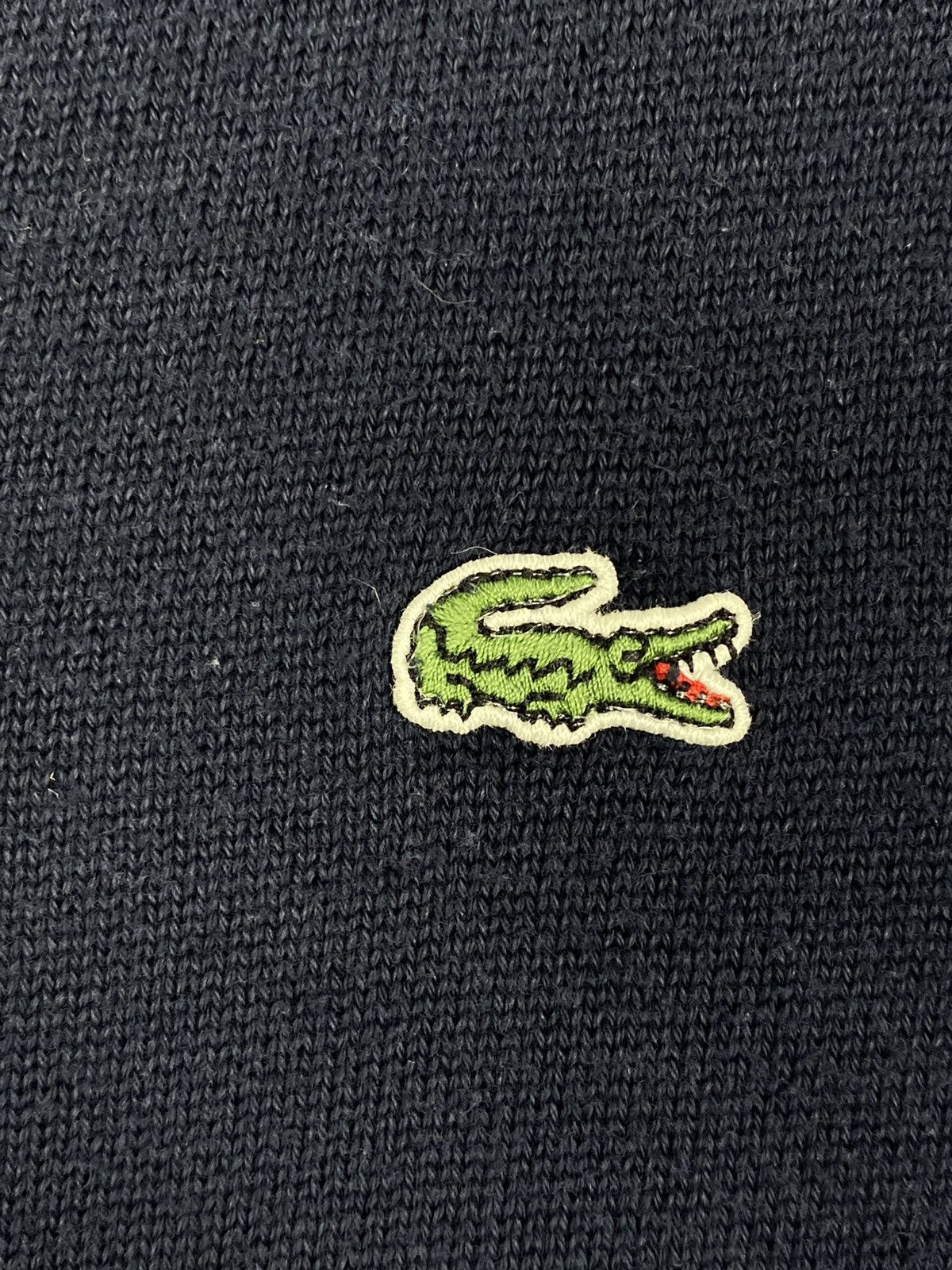 Lacoste Lacoste V Neck Sweater Knitted Jumper y2k size L Size US L / EU 52-54 / 3 - 4 Thumbnail