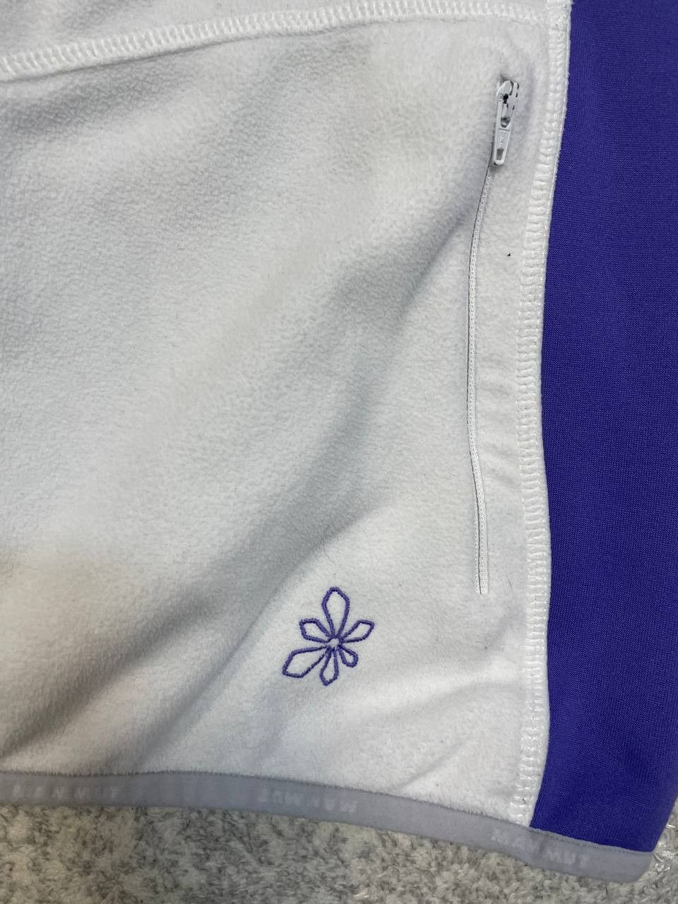 Mammut Ladies Mammut Swiss Technology White Full Zip Fleece Sweater Size XL / US 12-14 / IT 48-50 - 7 Thumbnail
