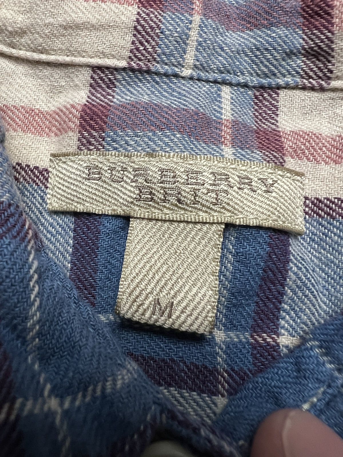 Burberry Burberry Brit Nova Check Shirt Blouses Vintage y2k Size M / US 6-8 / IT 42-44 - 10 Thumbnail